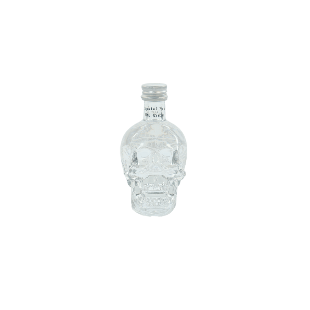 Miniatura Vodka Crystal Head 5 cl (Pack 4 botellitas)