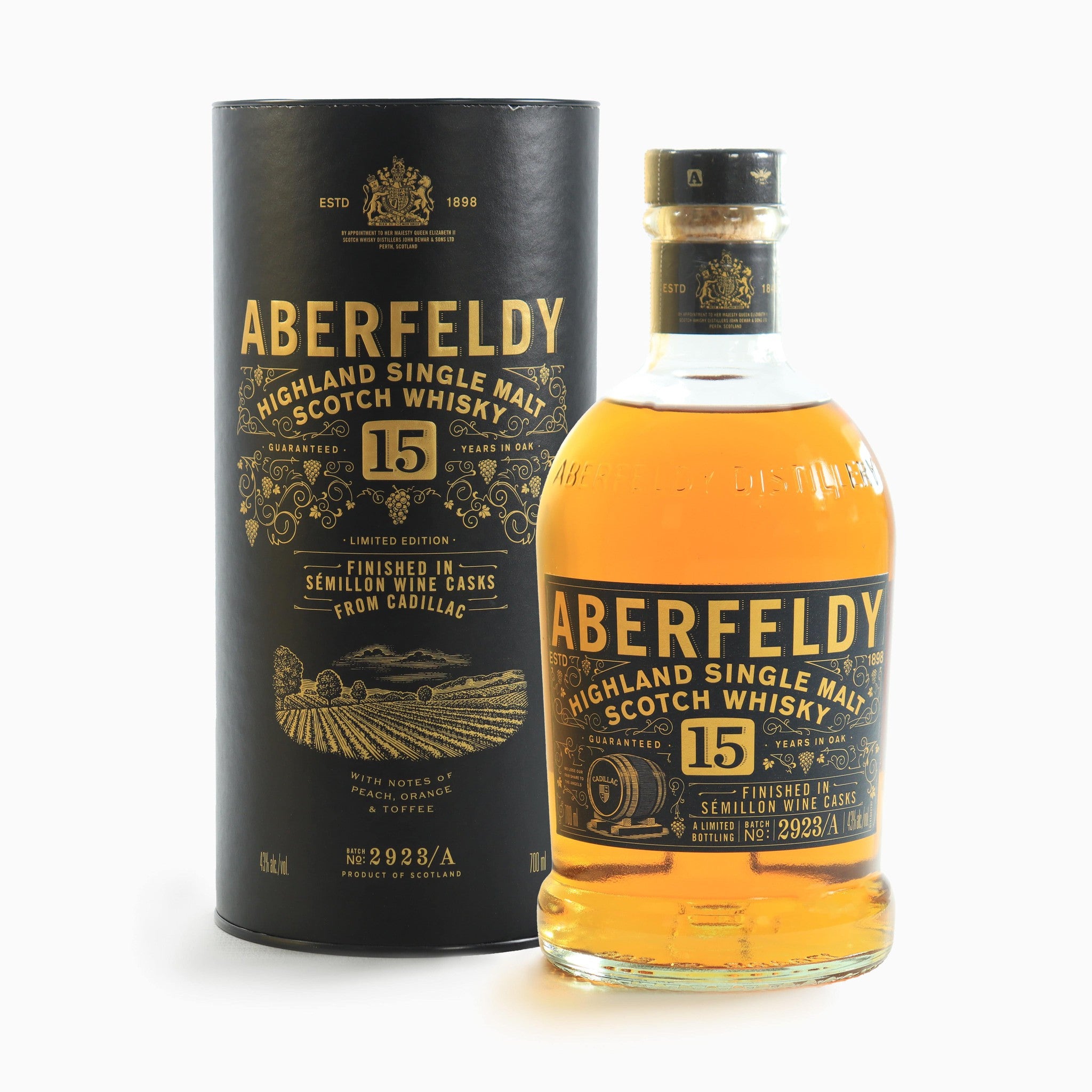 Aberfeldy - 15 Year Old (Cadillac White Wine Cask)