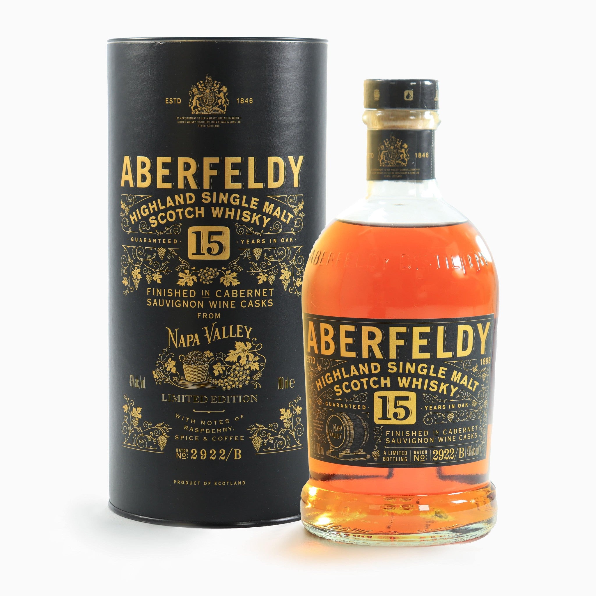 Aberfeldy - 15 Year Old (Napa Valley Red Wine Cask)