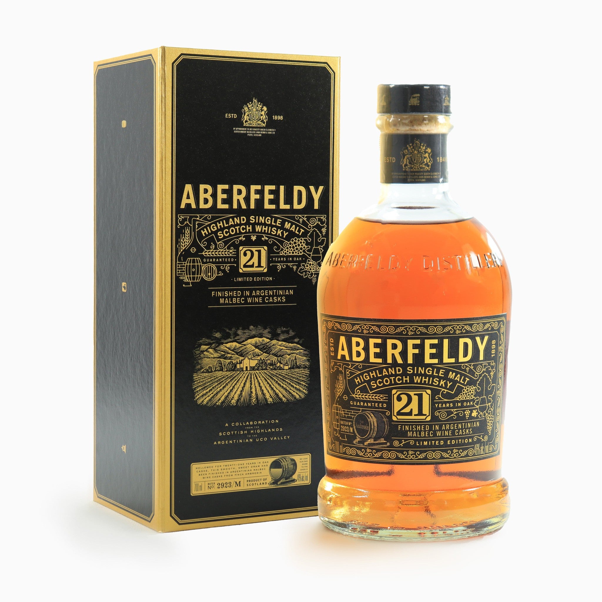 Aberfeldy - 21 Year Old (Argentinian Malbec Wine Cask)