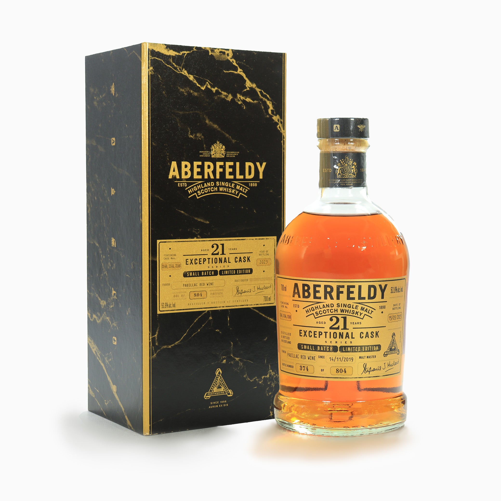 Aberfeldy - 21 Year Old (Pauillac Cask) Exceptional Cask Series