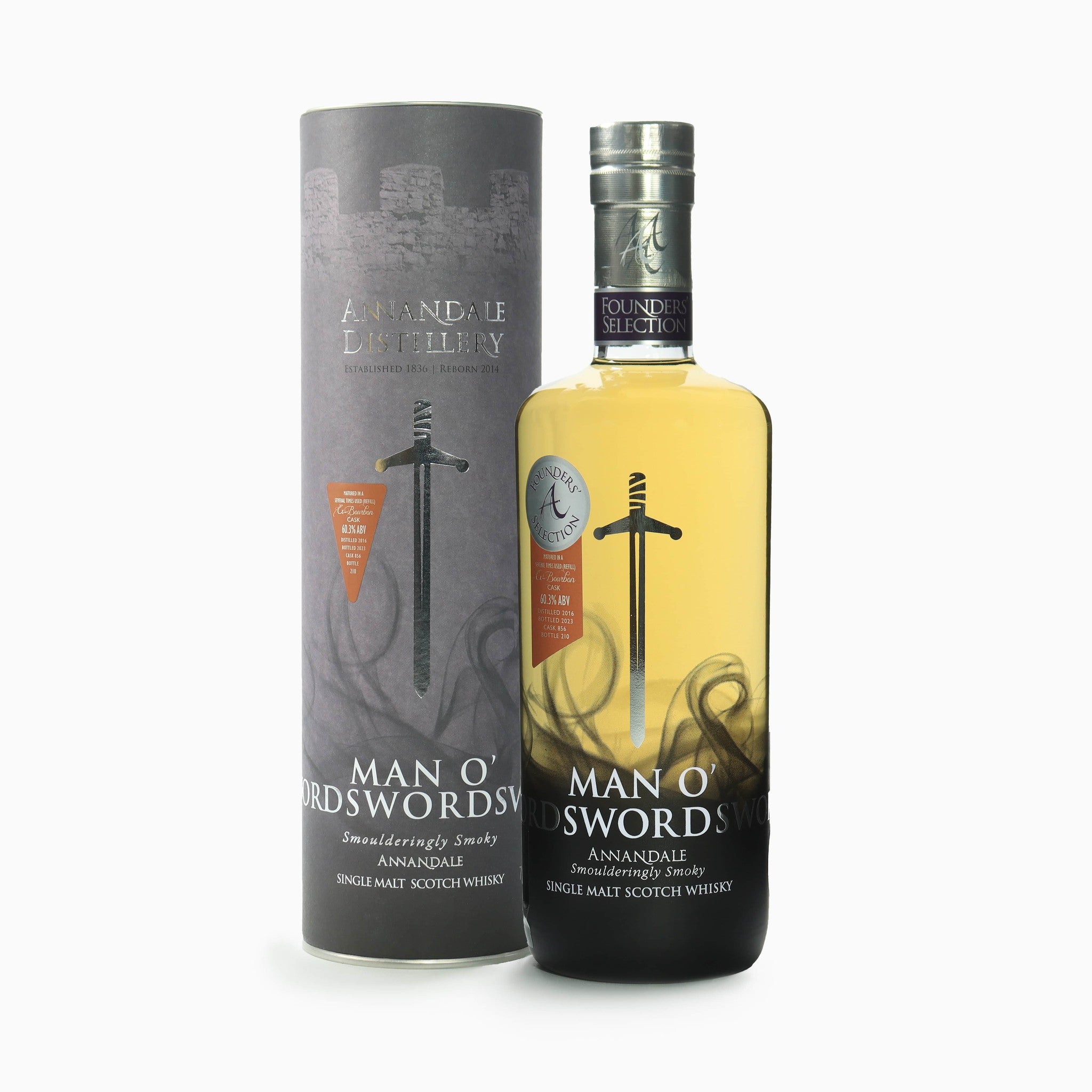 Annandale - Man O'Sword 2016 (Cask #856) Founders' Selection