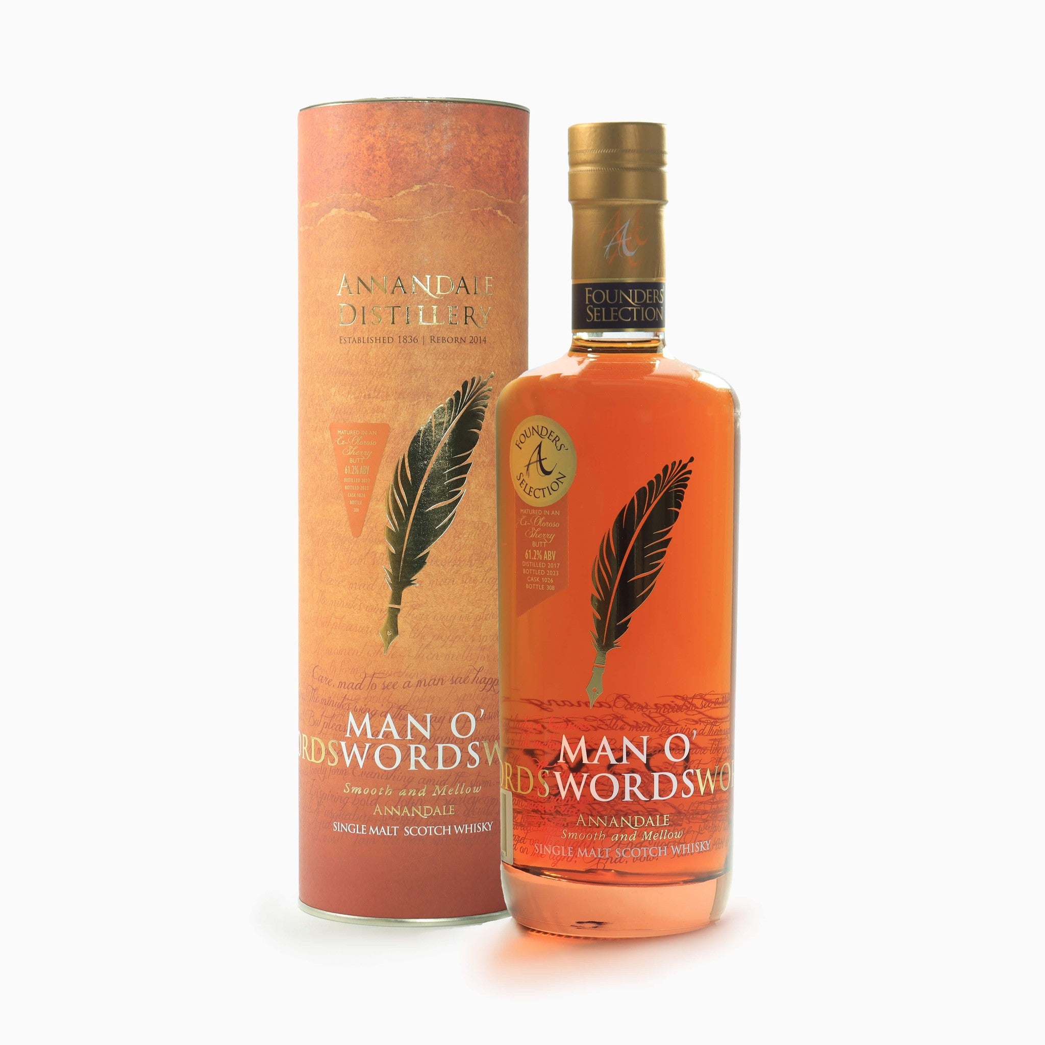 Annandale - Man O'Words 2017 (Cask #1026) Founders' Selection