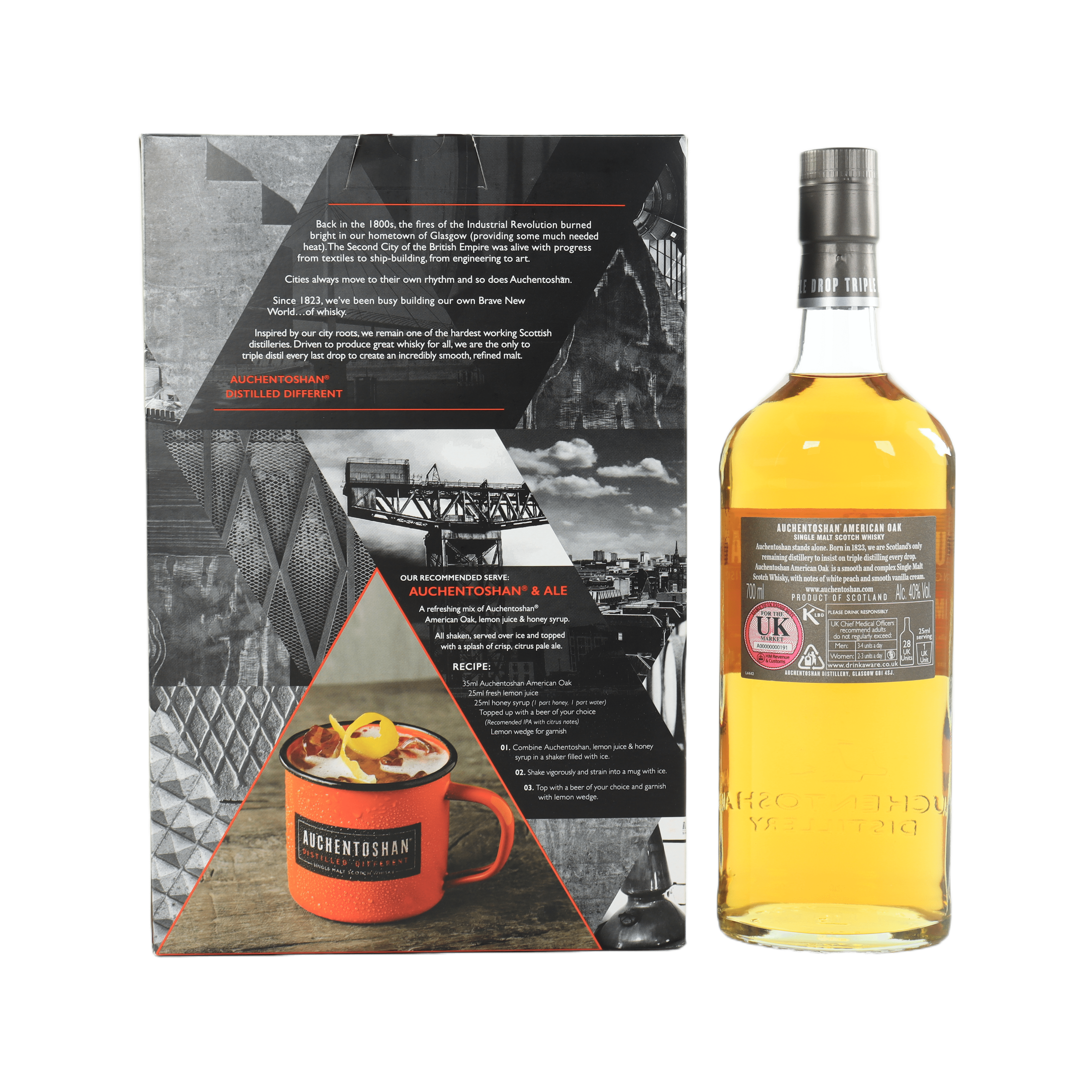 Auchentoshan - American Oak (Gift Set)