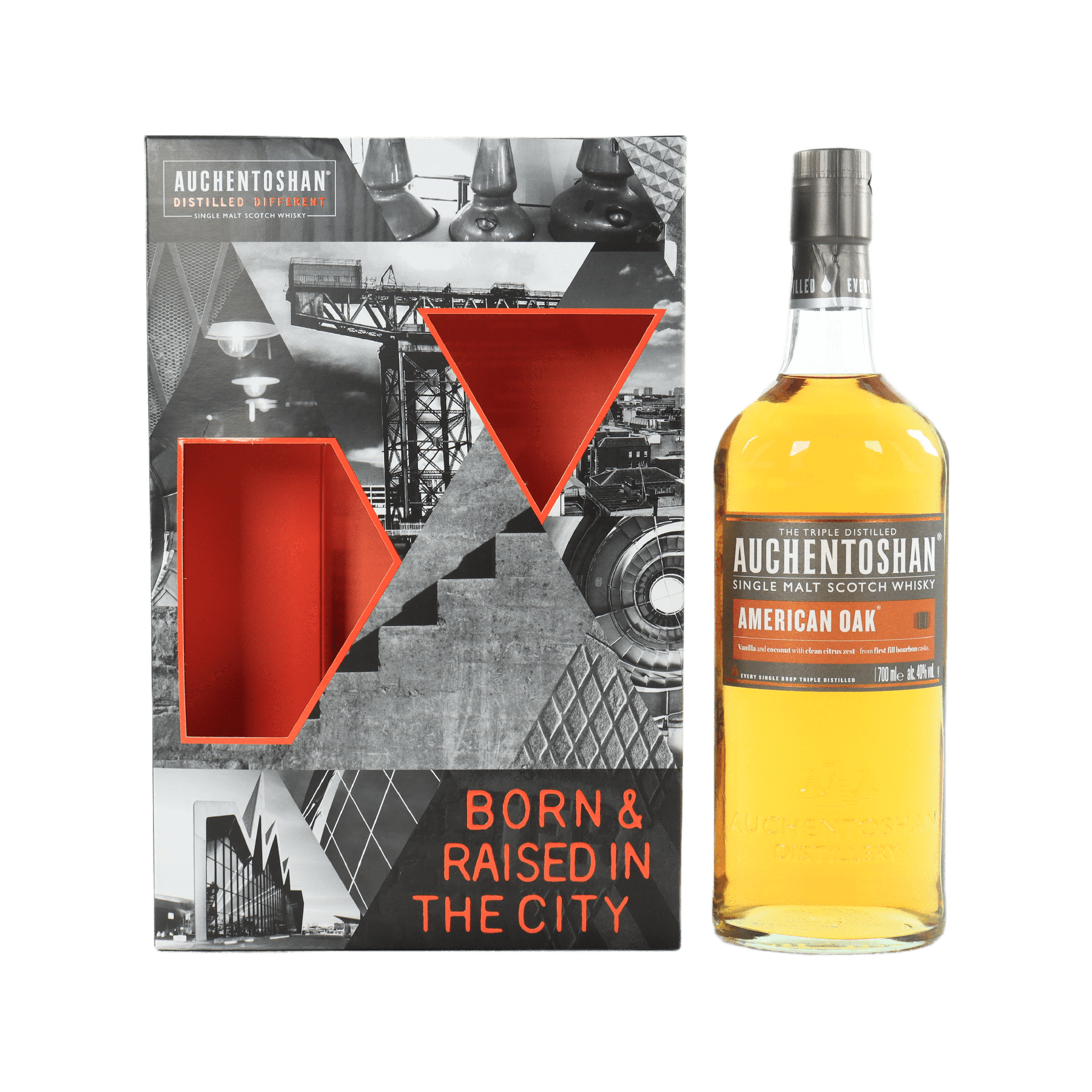 Auchentoshan - American Oak (Gift Set)