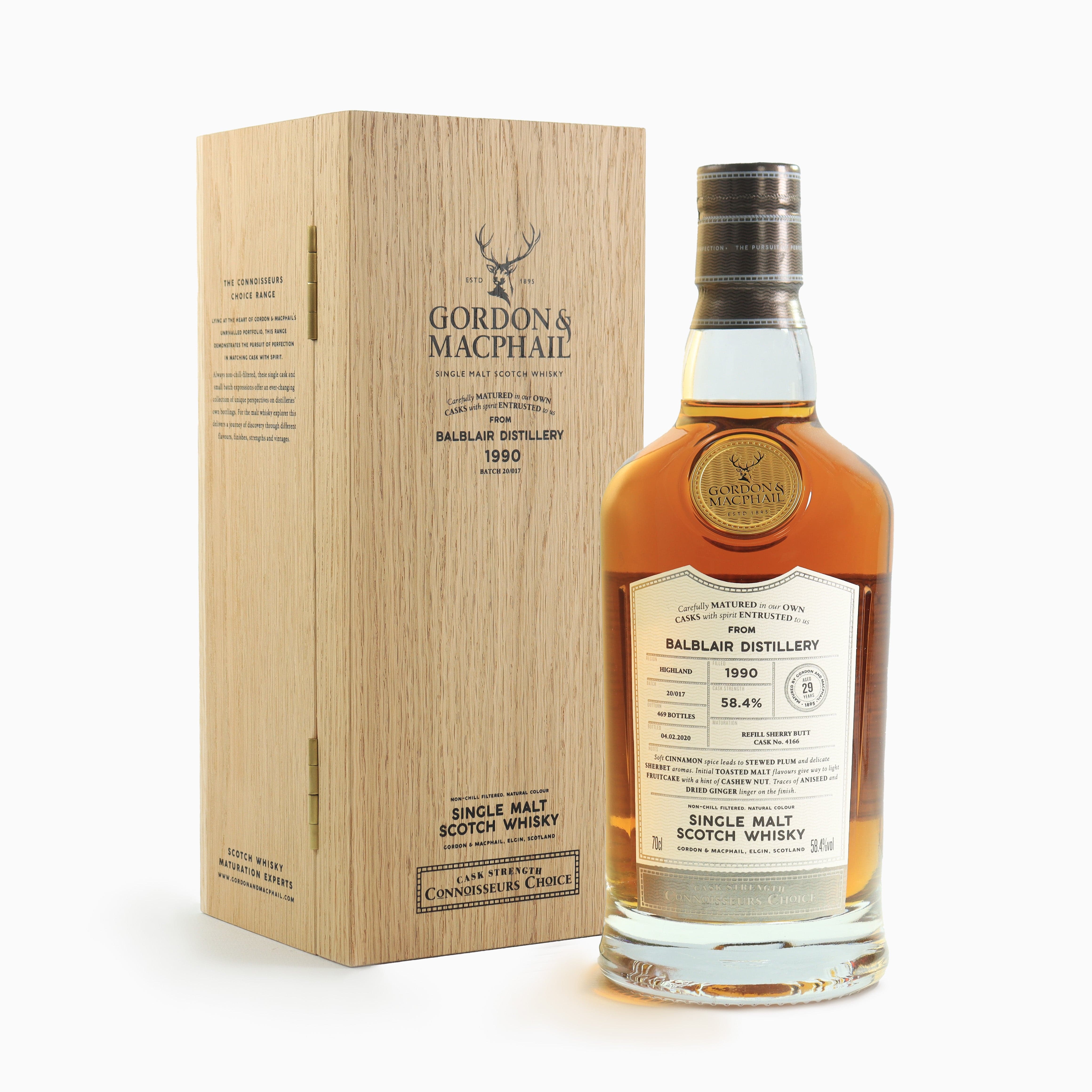 Balblair - 29 Year Old (1990) Gordon & MacPhail (Connoisseurs Choice)