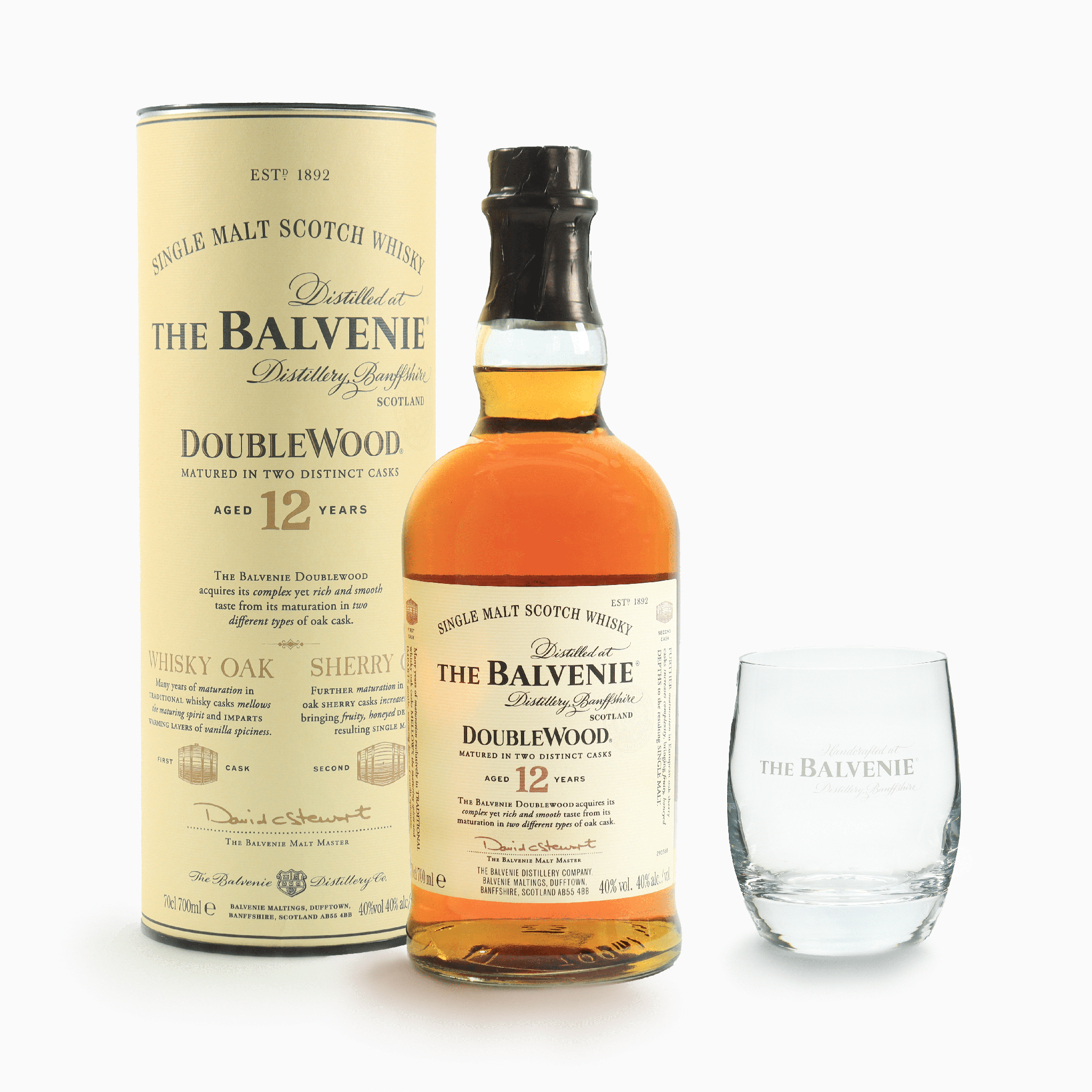 Balvenie - 12 Year Old (Double Wood) + Tumbler