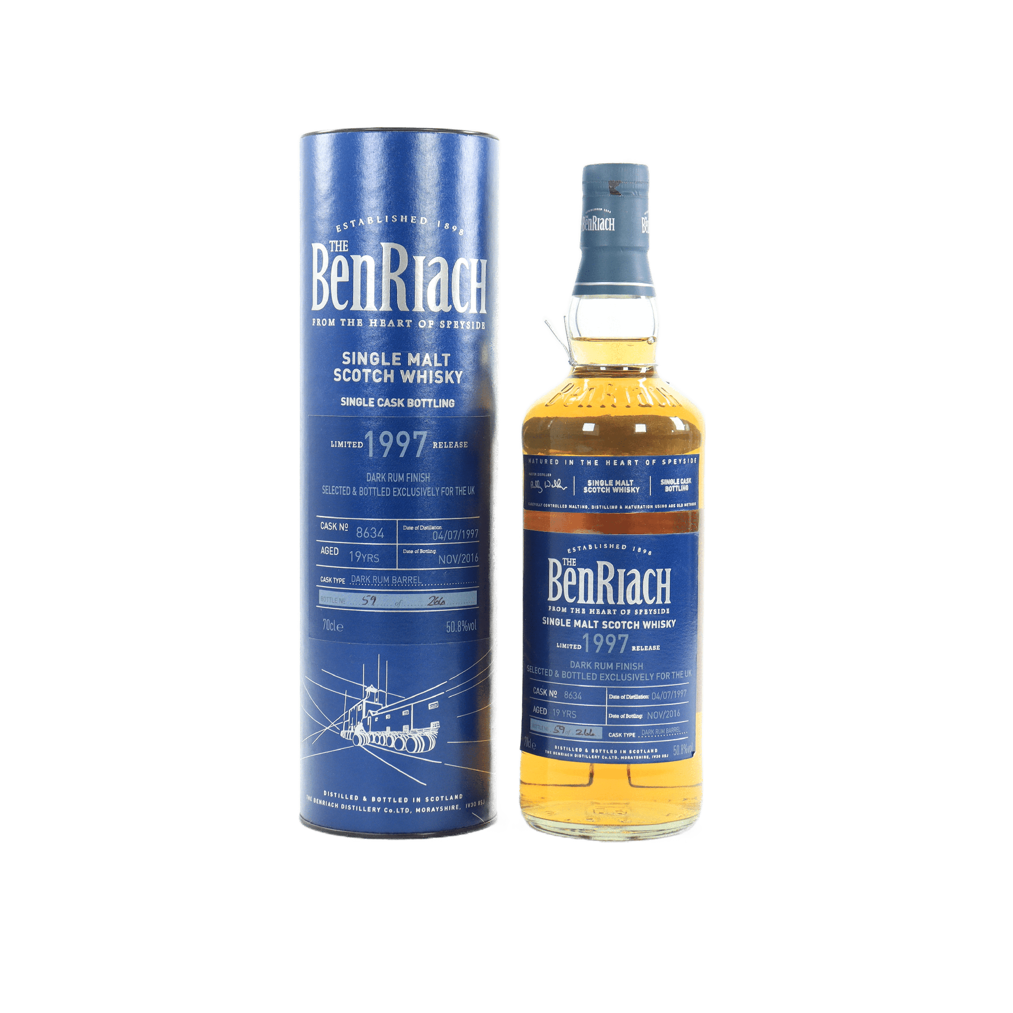 BenRiach - 19 Year Old (1997) Single Cask #8634