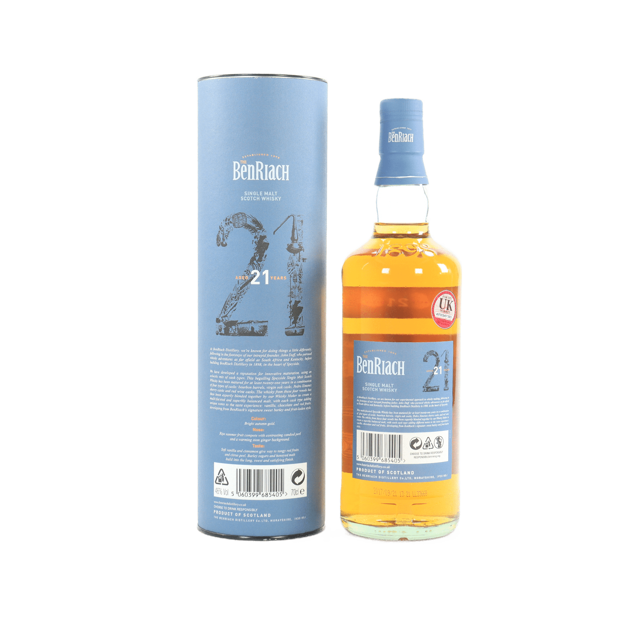 BenRiach - 21 Year Old