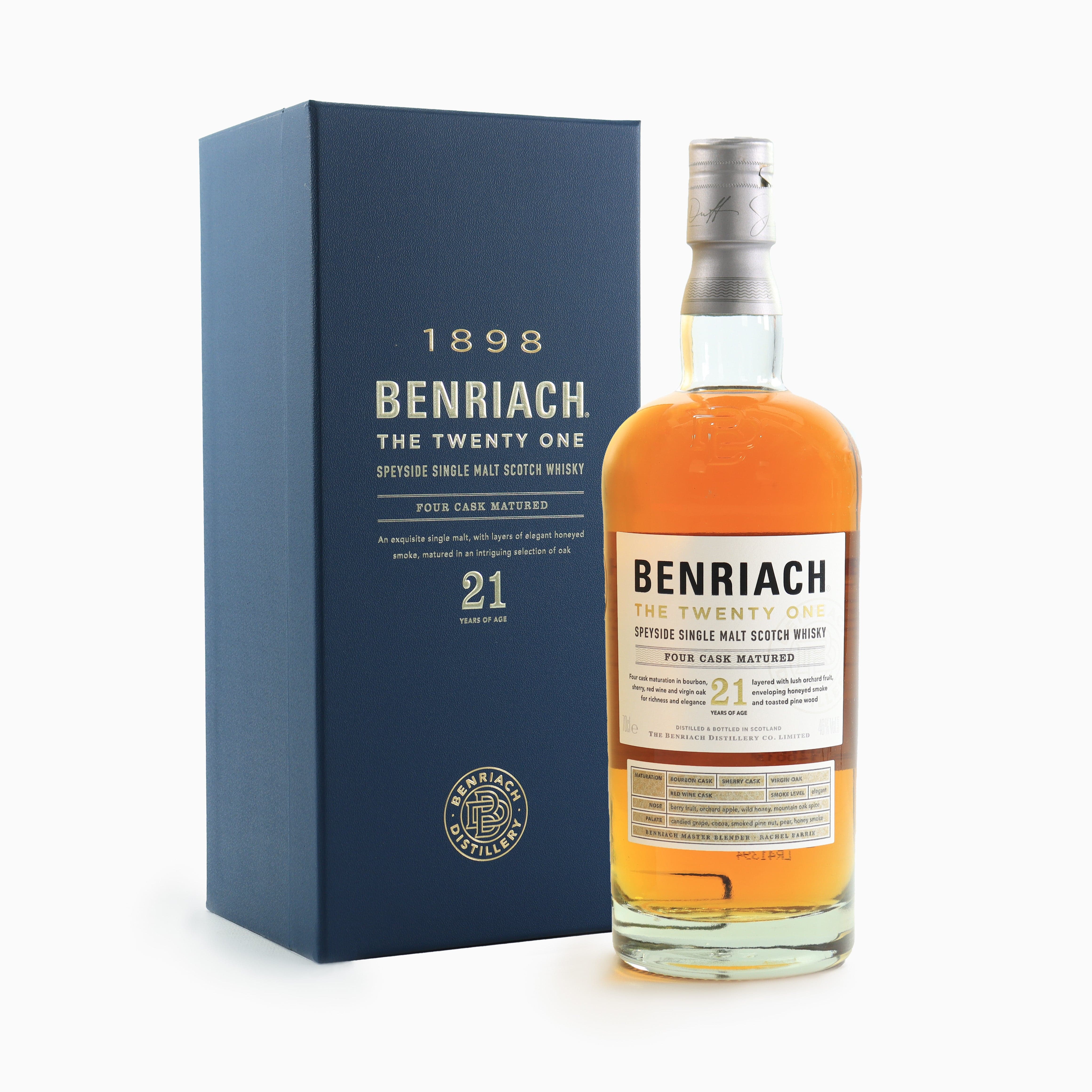 BenRiach - 21 Year Old (Four Cask Matured)