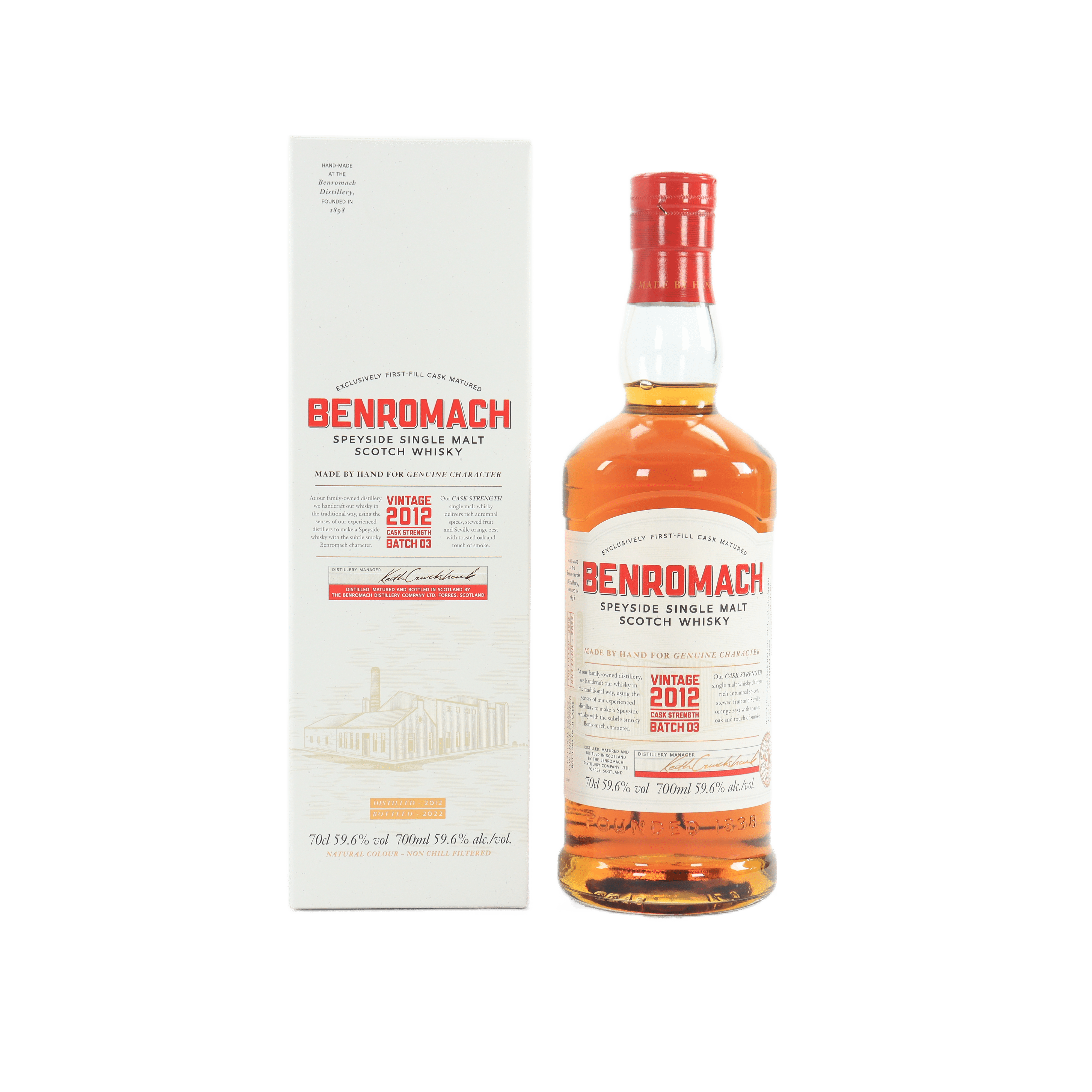 Benromach - 2012 (Cask Strength Batch #3)