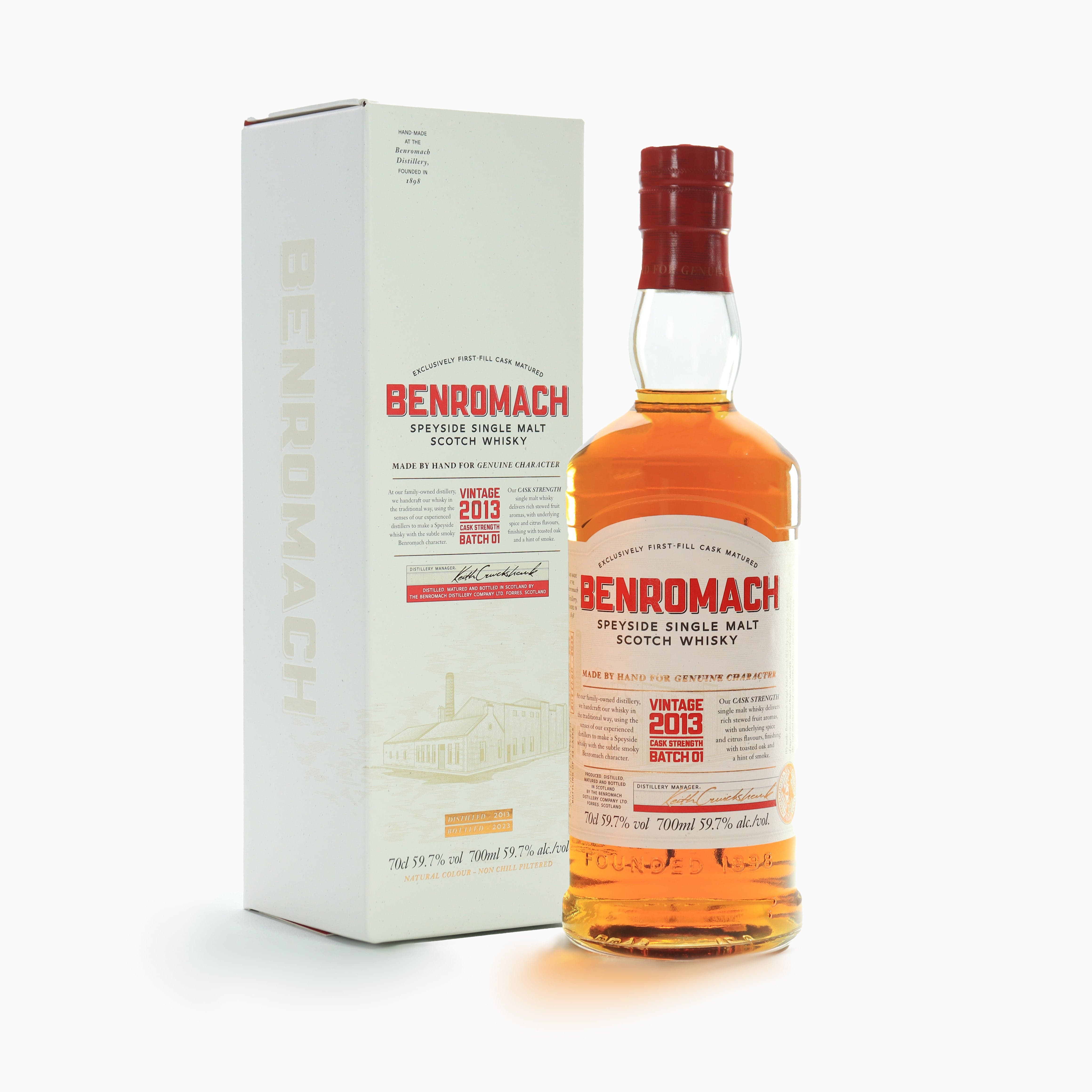 Benromach - 2013 (Cask Strength Batch #1)