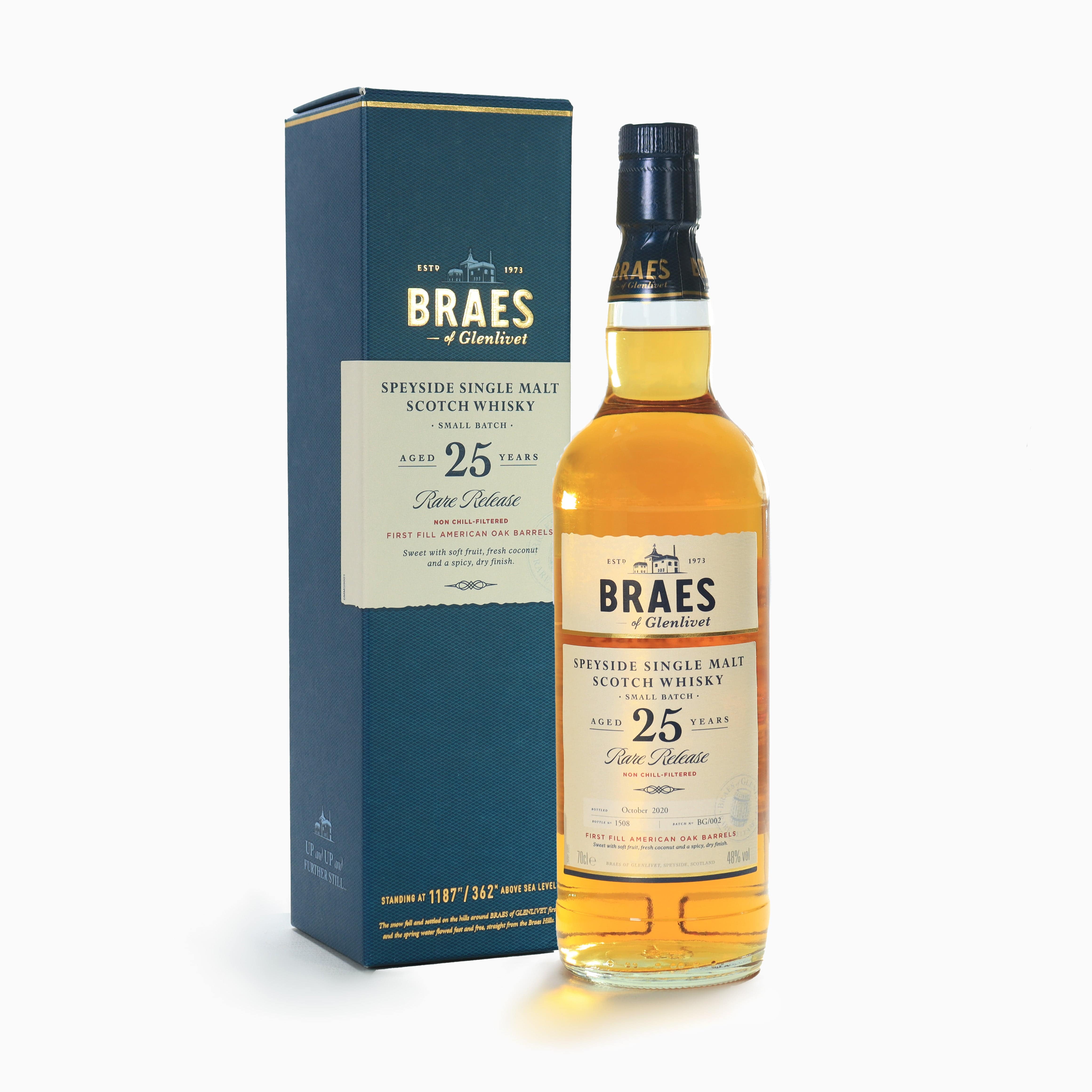 Braes of Glenlivet - 25 Year Old (Secret Speyside)