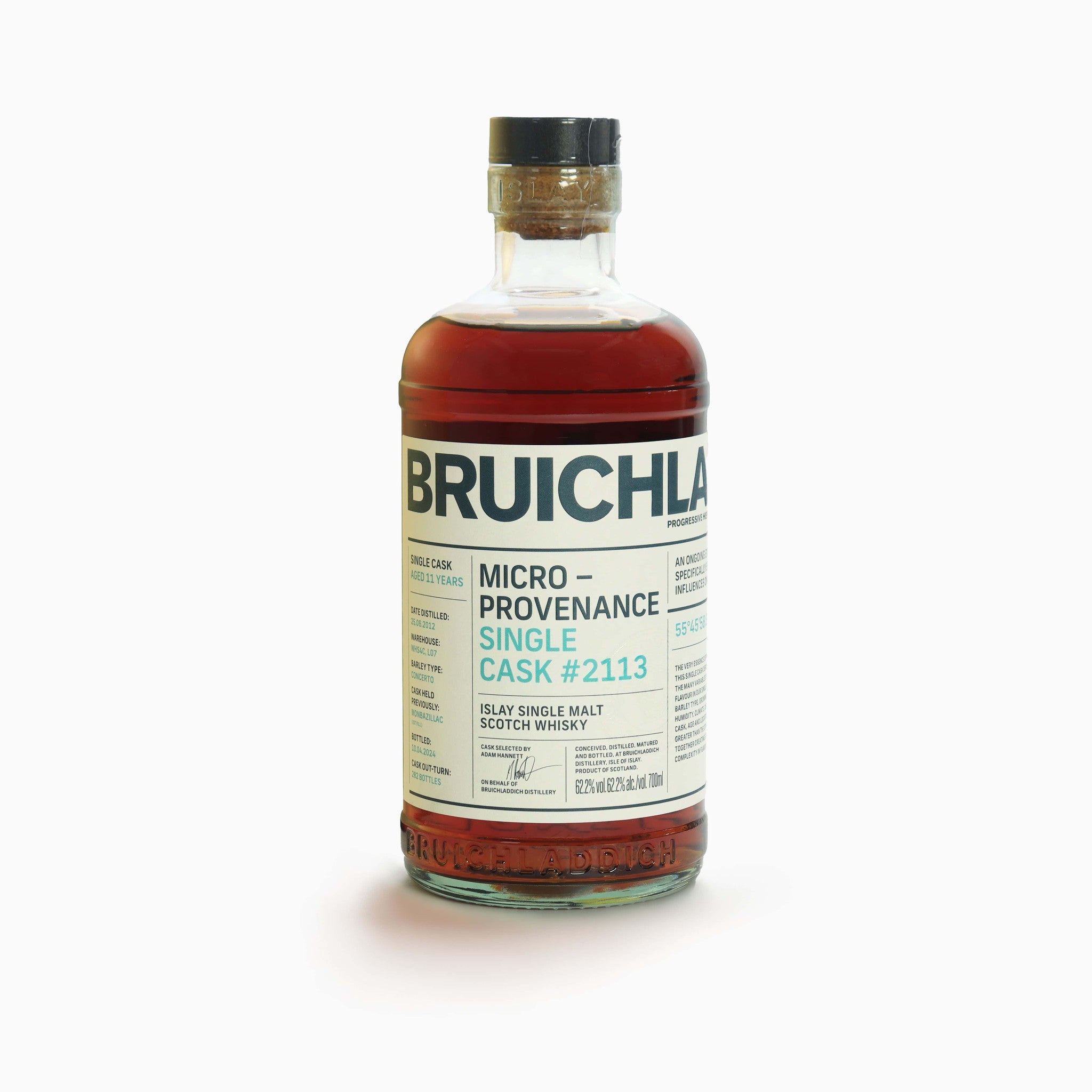 Bruichladdich - 11 Year Old (2012) Micro Provenance Cask #2113