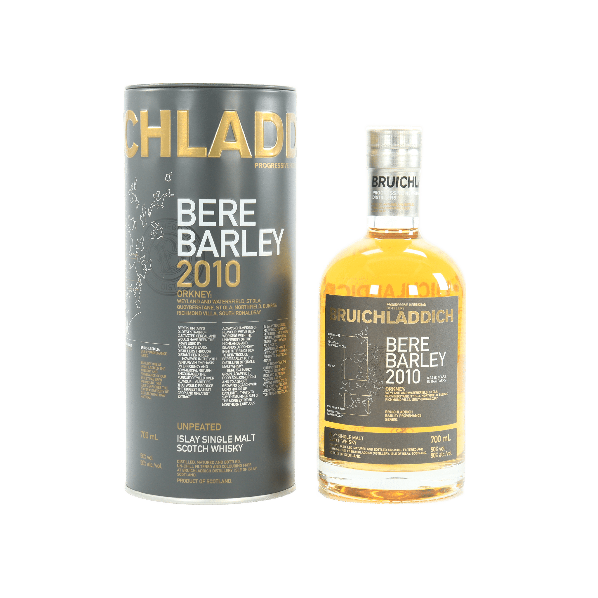 Bruichladdich - 8 Year Old (2010) Bere Barley