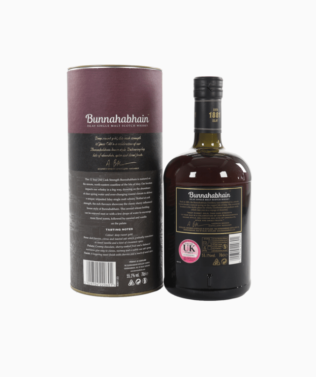 Bunnahabhain - 12 Year Old (Cask Strength) 2021 Edition