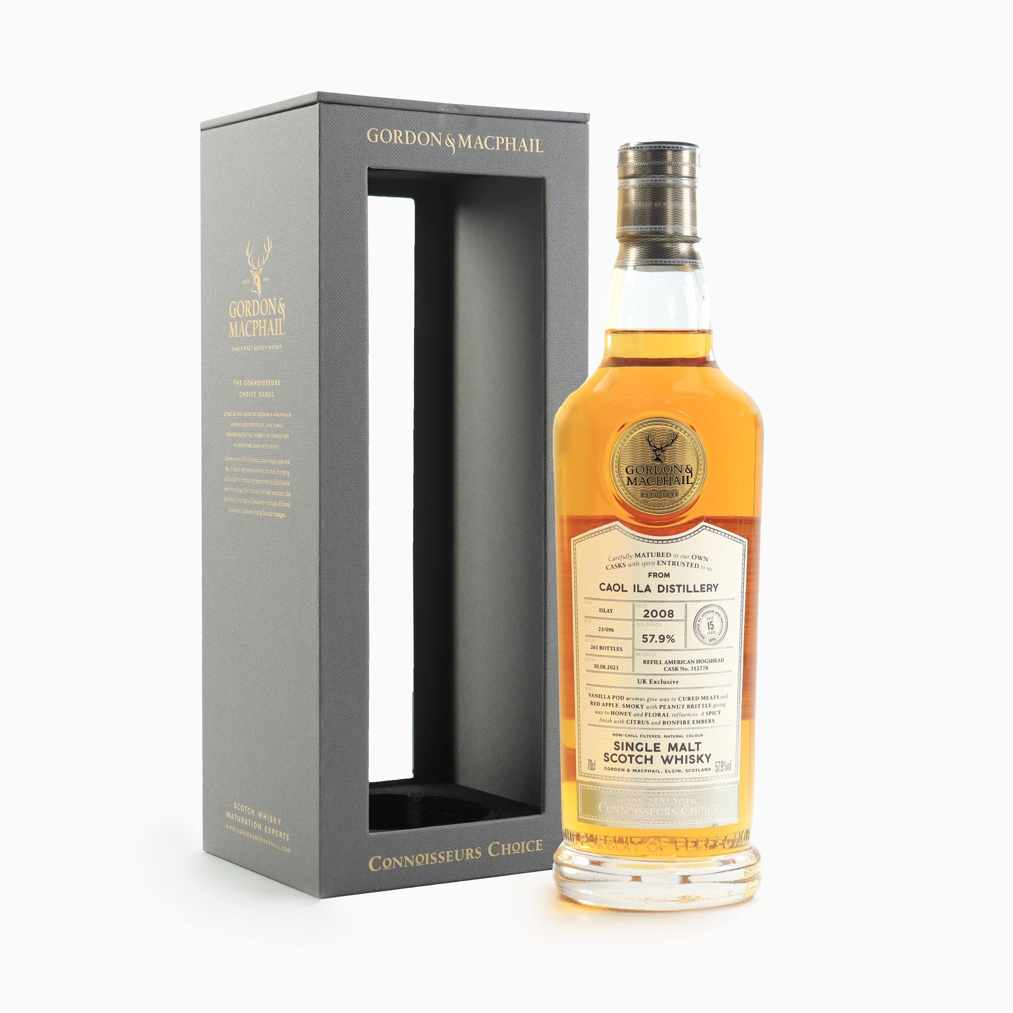 Caol Ila - 15 Year Old (2008) Gordon & MacPhail (Connoisseurs Choice)