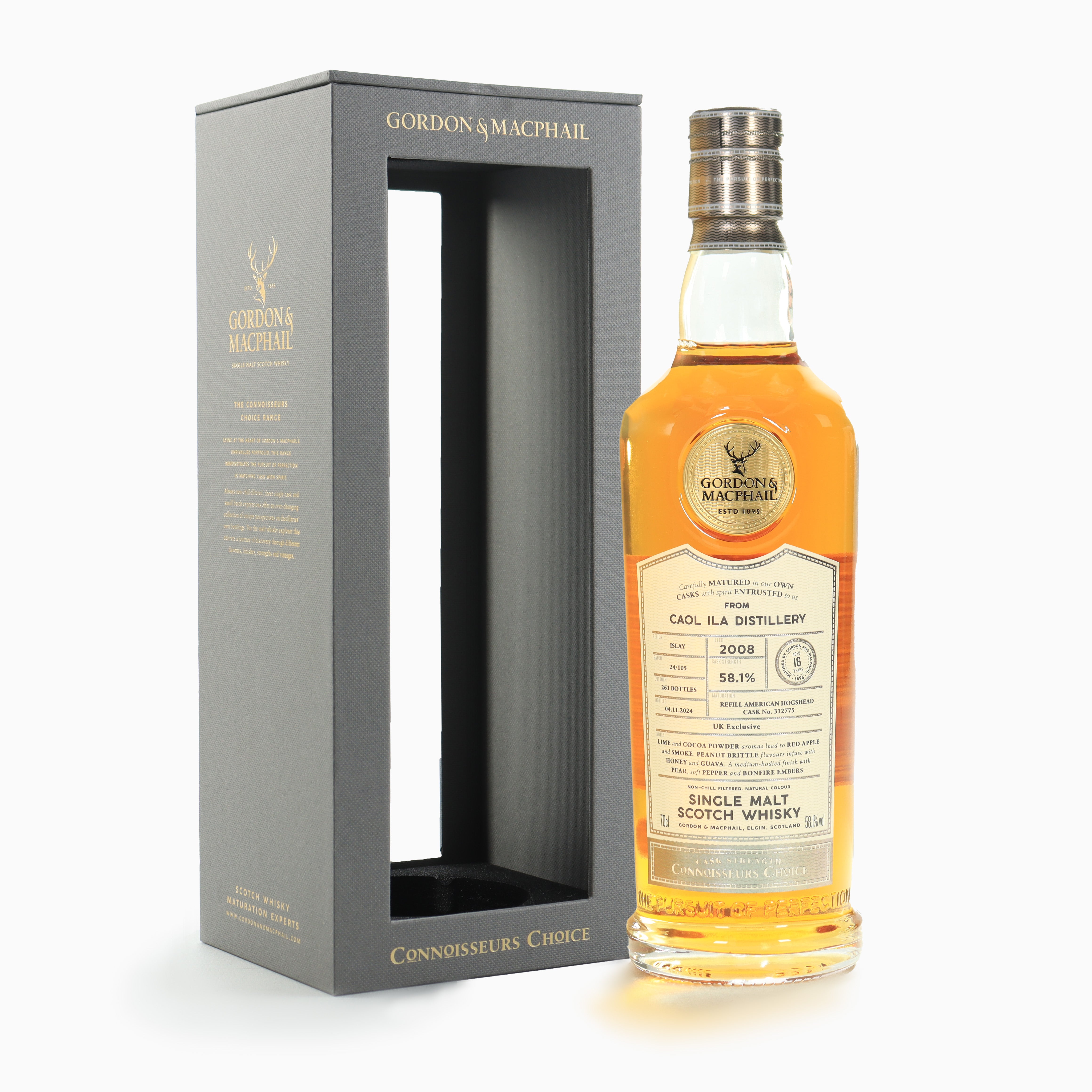 Caol Ila - 16 Year Old (2008) Gordon & MacPhail (Connoisseurs Choice)