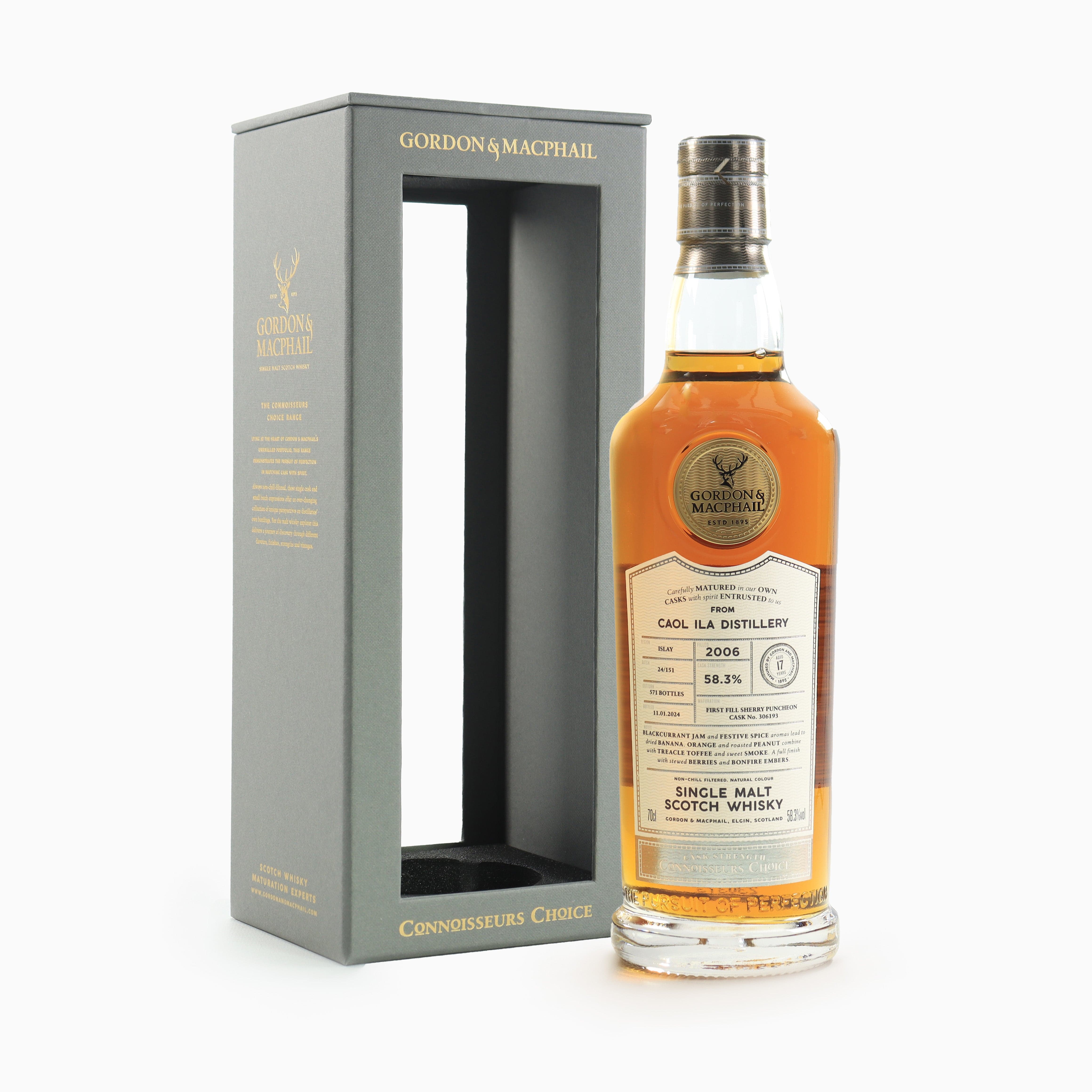 Caol Ila - 17 Year Old (2006) Gordon & MacPhail (Connoisseurs Choice)