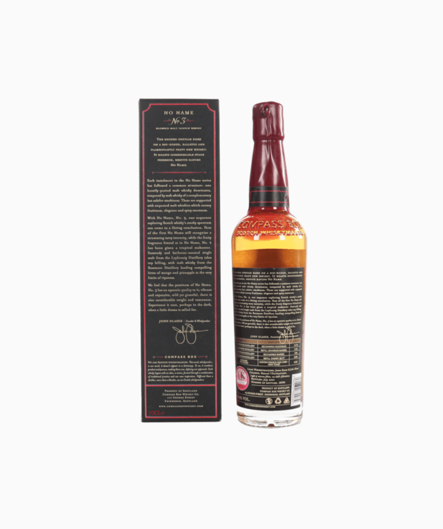 Compass Box - No Name No.3 (Limited Edition)