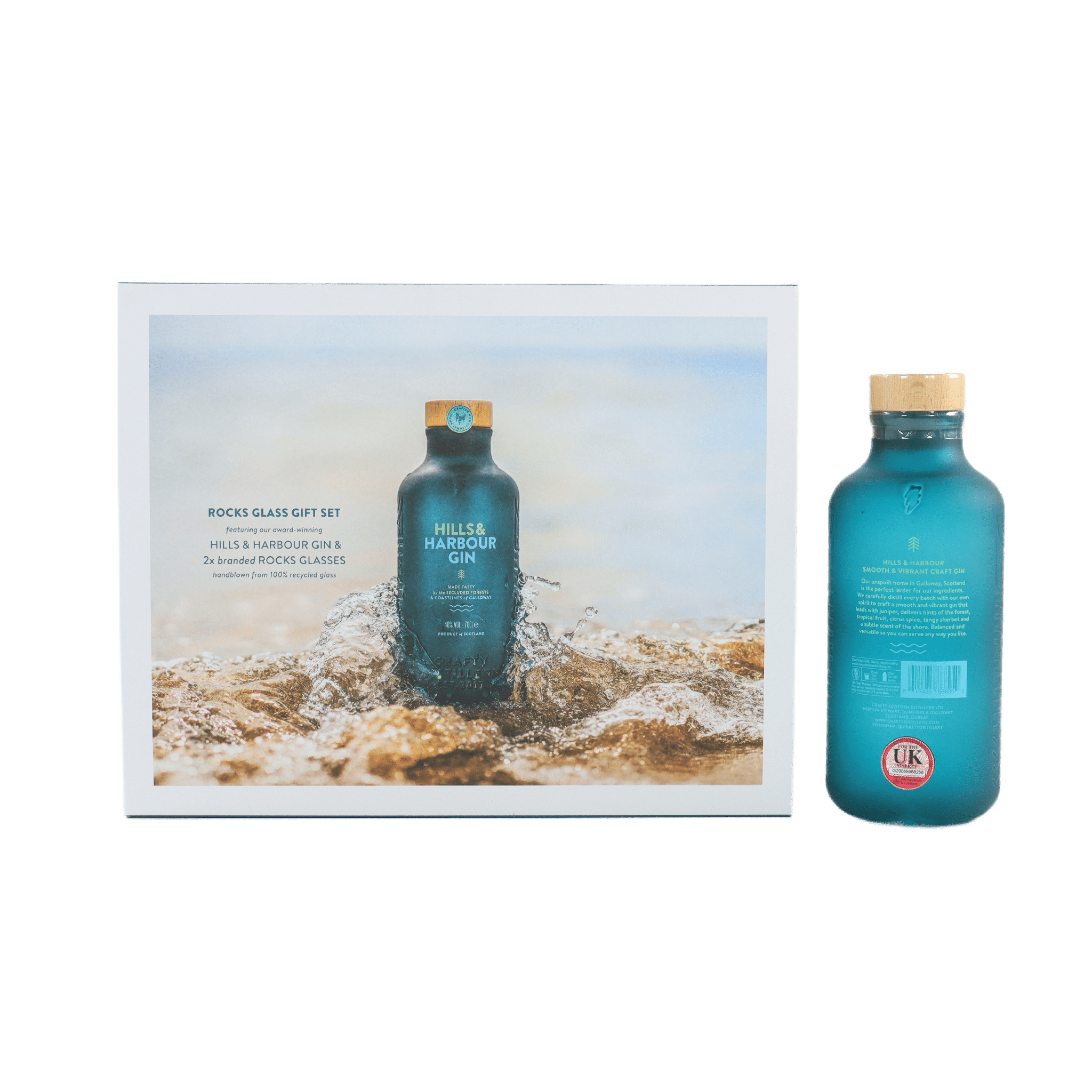 Crafty Distillery - Hills & Harbour Gin Gift Set