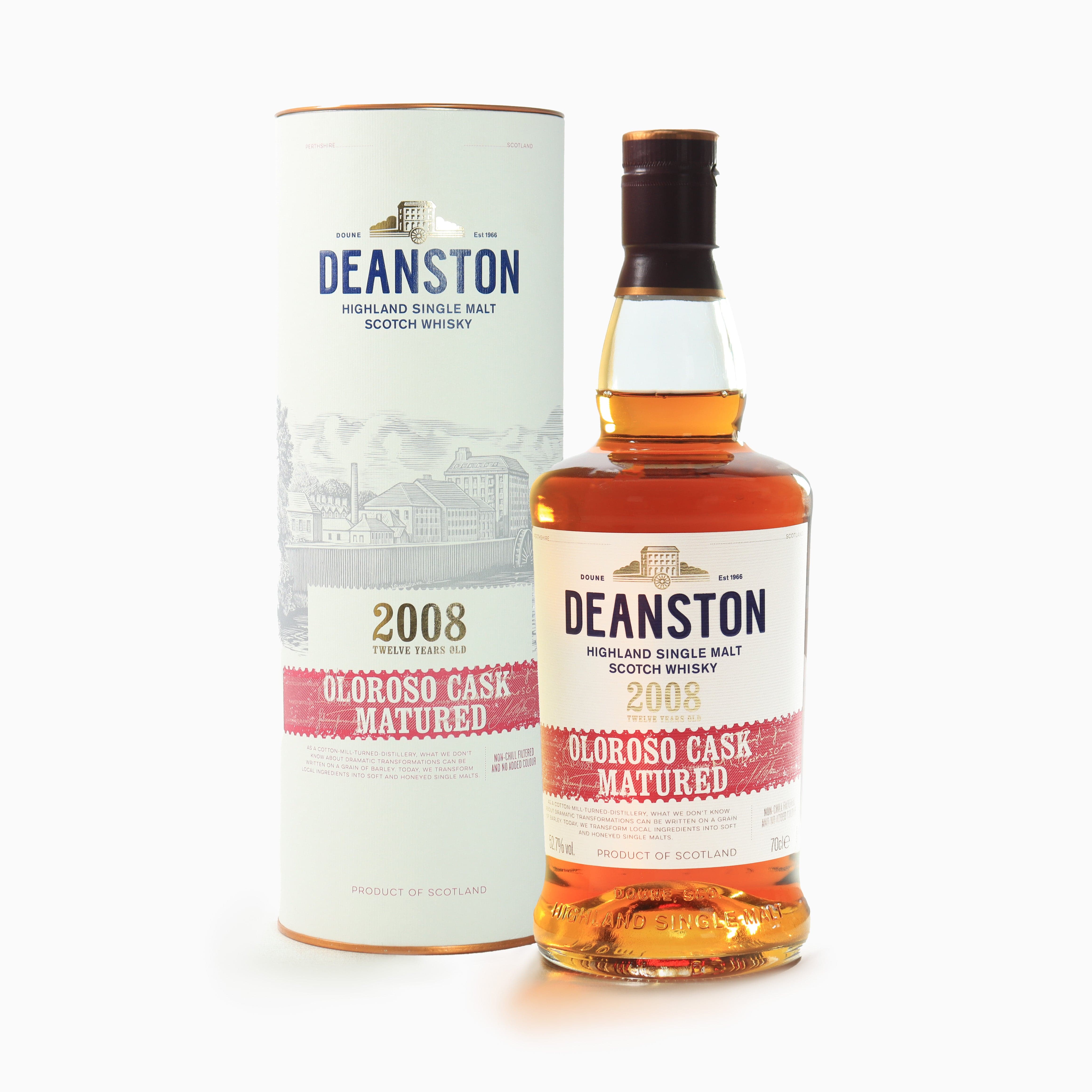 Deanston - 12 Year Old (2008) Oloroso Cask Matured