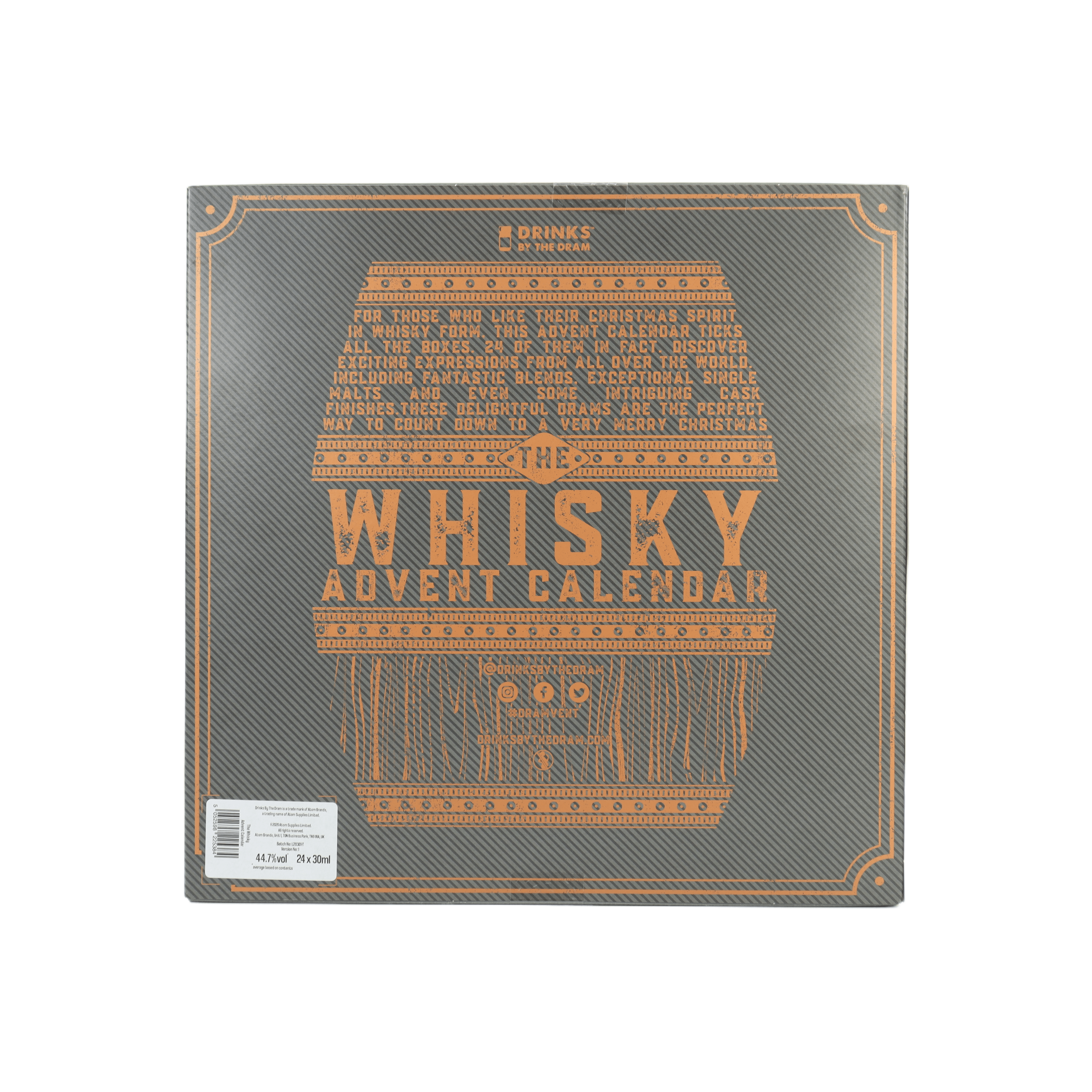 Drinks By The Dram - The Whisky Advent Calendar