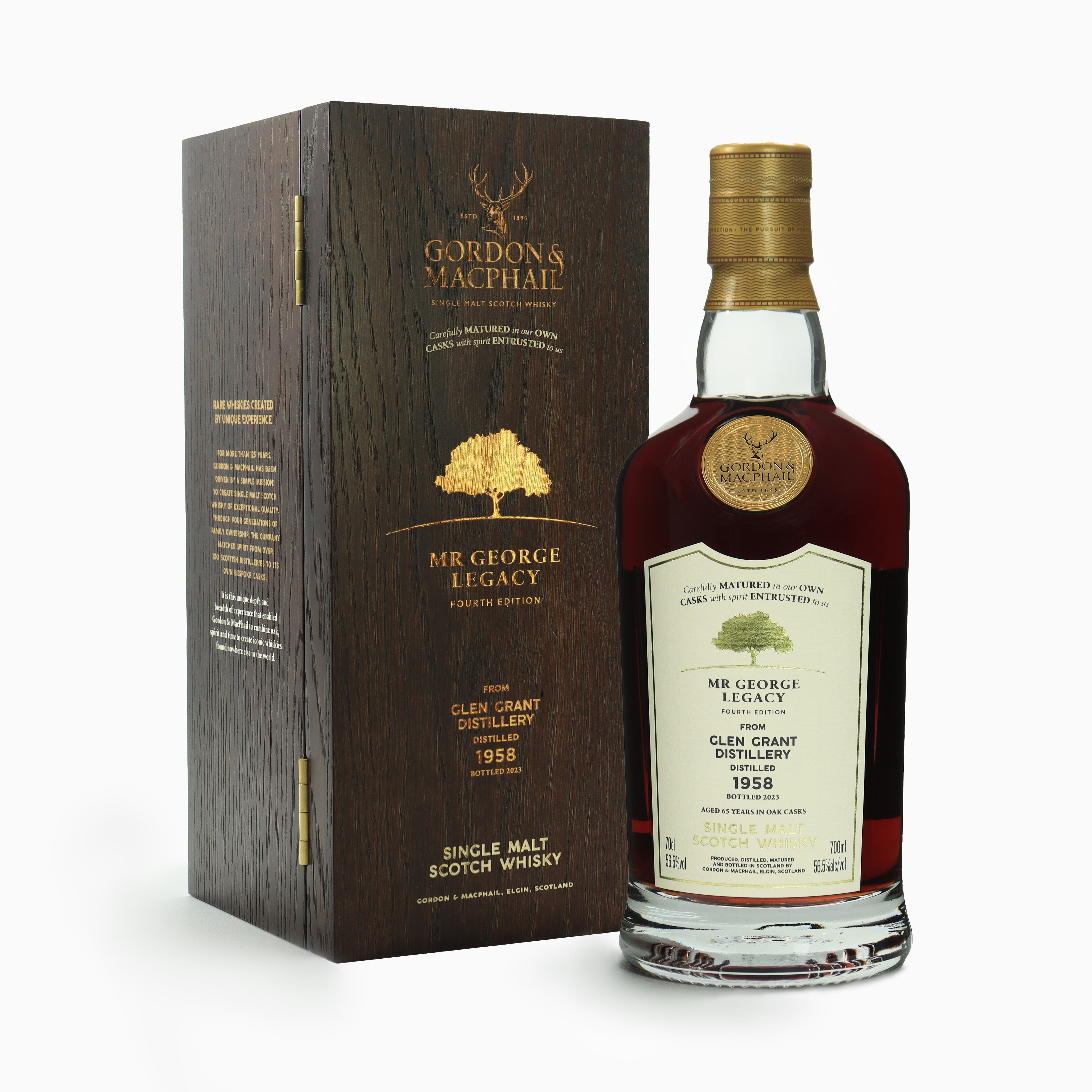 Glen Grant - 65 Year Old (1958) Mr George Legacy (Fourth Edition)