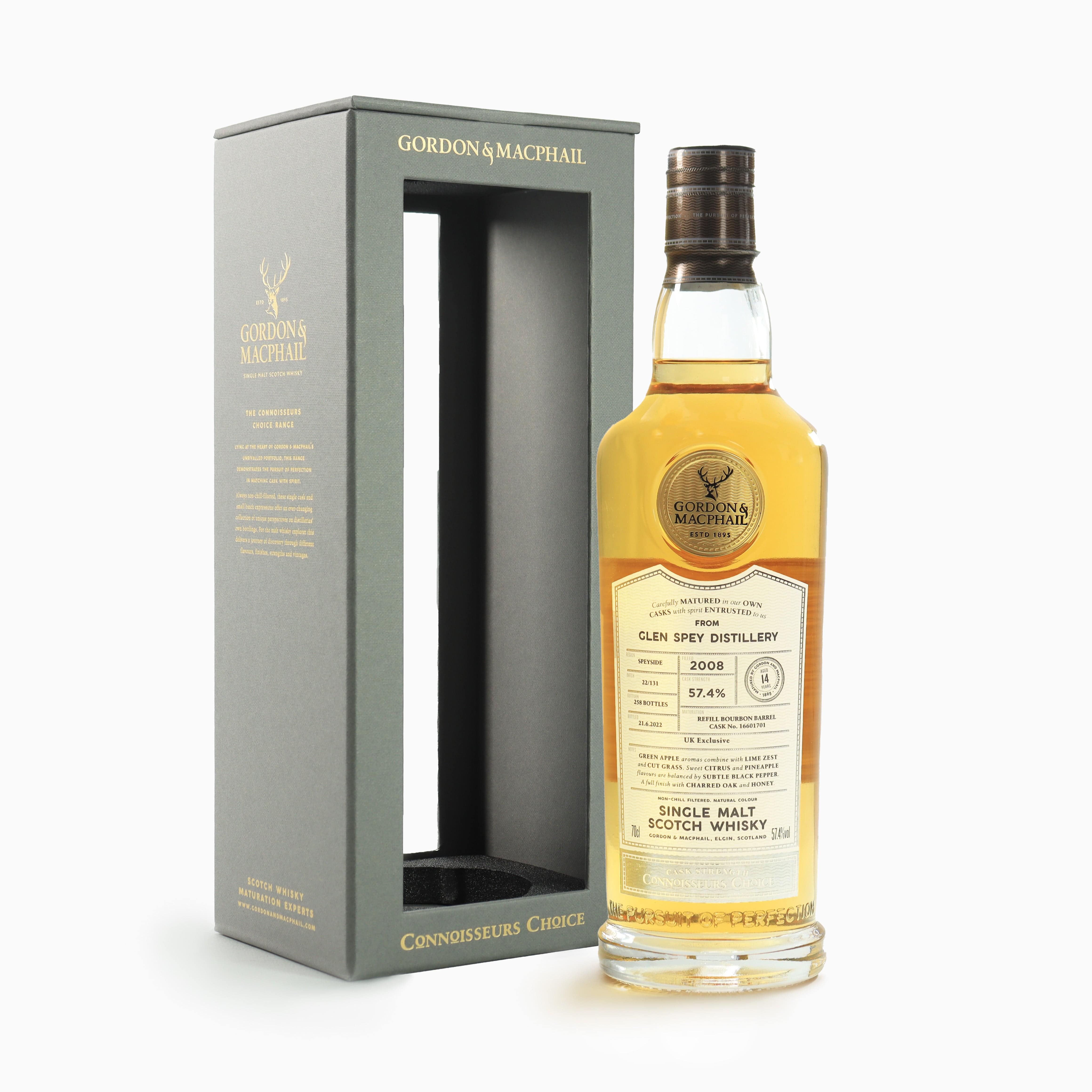 Glen Spey - 14 Year Old (2008) Gordon & MacPhail (Connoisseurs Choice)