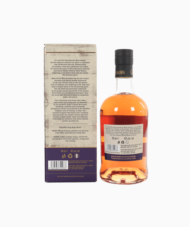 GlenAllachie - 11 Year Old (Grattamacco Wine Cask Finish)