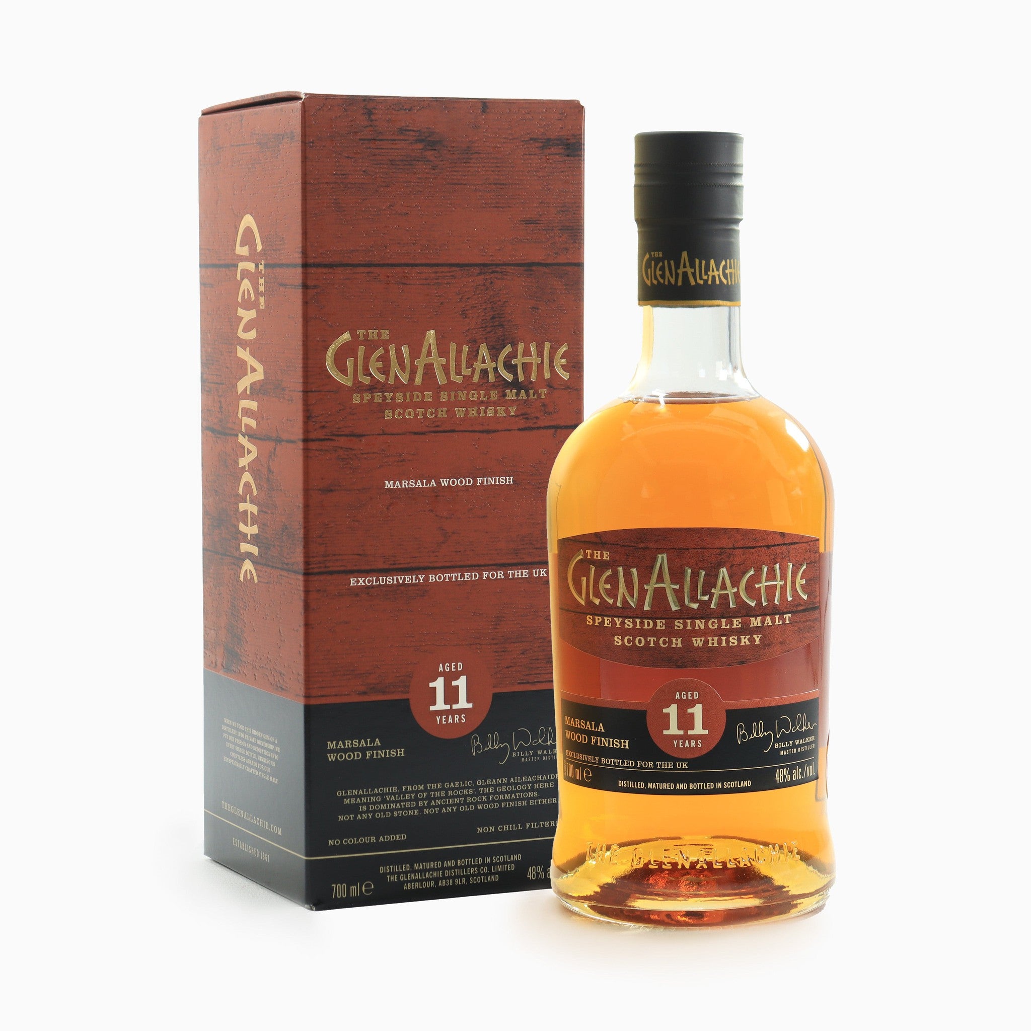 GlenAllachie - 11 Year Old (Marsala Wood Finish)