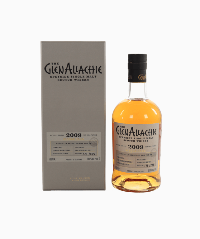 GlenAllachie - 12 Year Old (2009) Single Cask #5856 (Marsala Barrel)