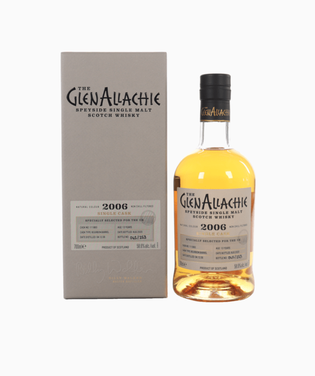 GlenAllachie - 13 Year Old (2006)  Single Cask #111860 (Ex-Bourbon)