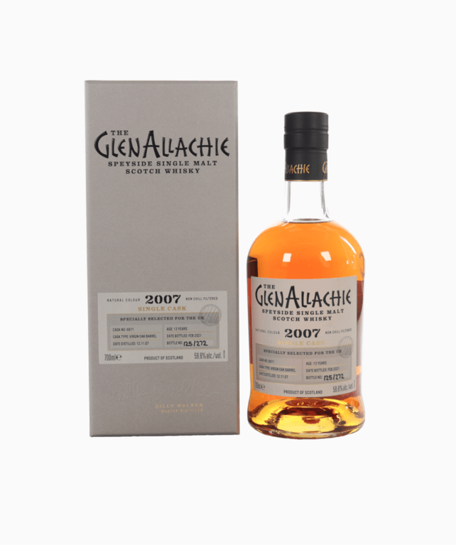 GlenAllachie - 13 Year Old (2007) Single Cask #6871 (Virgin Oak)