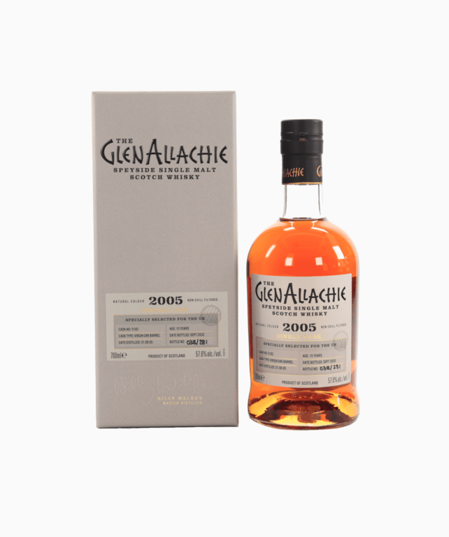 GlenAllachie - 15 Year Old (2005) Single Cask #5182 (Virgin Oak)