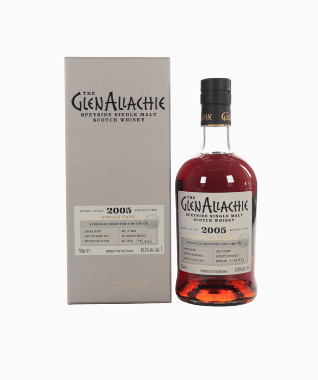 GlenAllachie - 15 Year Old (2005) Single Cask #901042 (Sherry Butt)