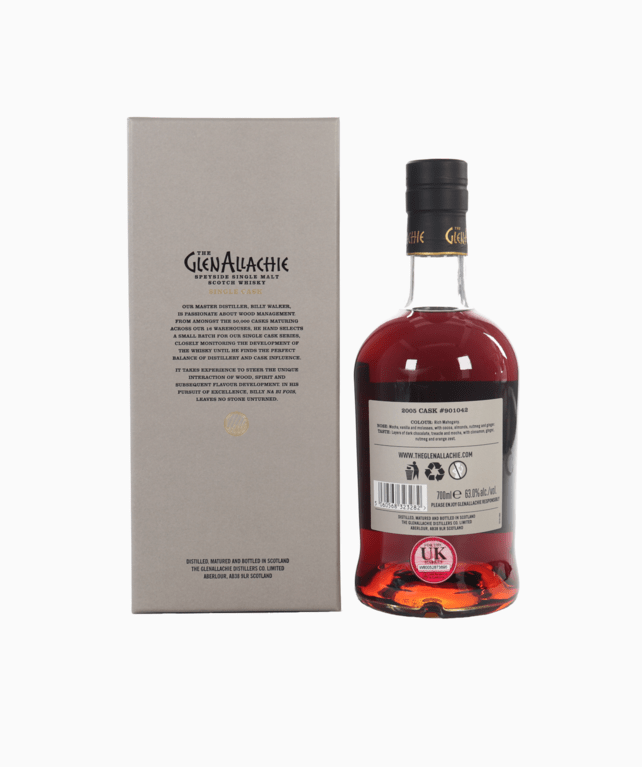 GlenAllachie - 15 Year Old (2005) Single Cask #901042 (Sherry Butt)