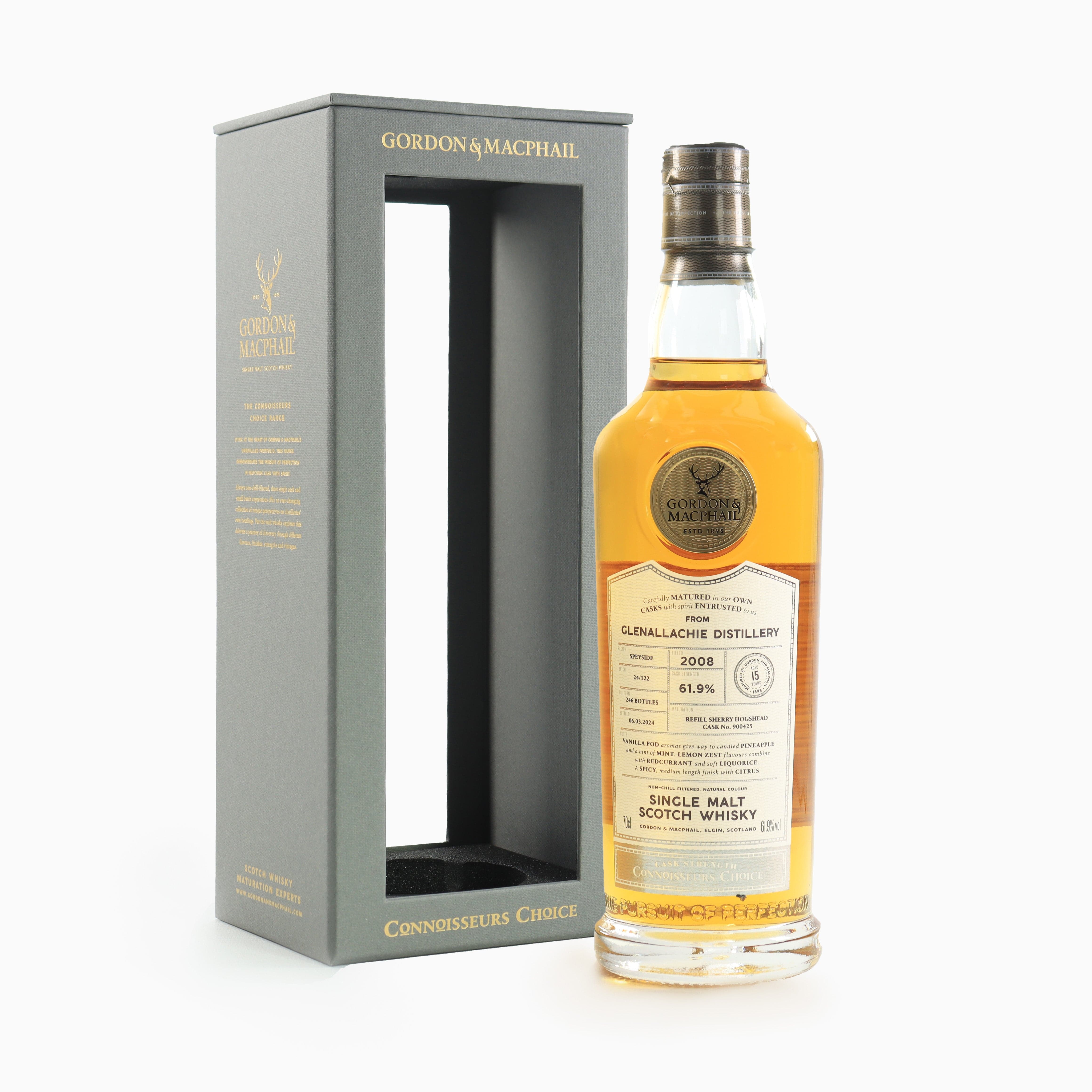 Glenallachie - 15 Year Old (2008) Gordon & MacPhail (Connoisseurs Choice)