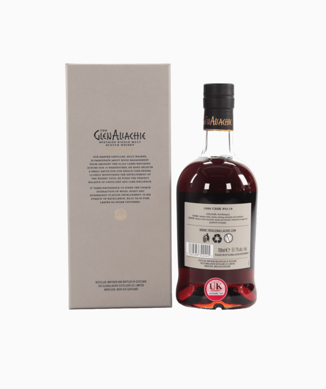 GlenAllachie - 31 Year Old (1989) Single Cask #6118 (Oloroso)