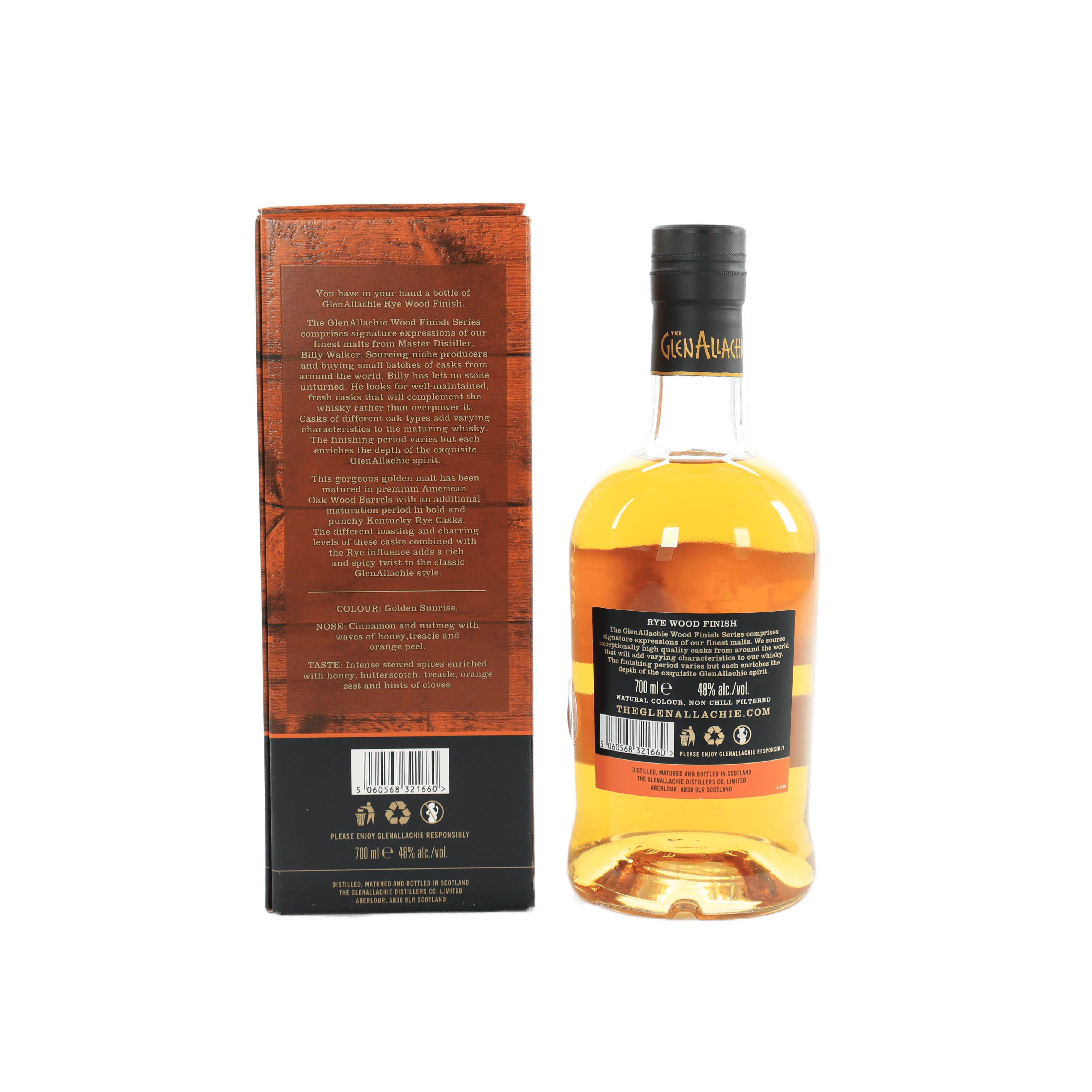 GlenAllachie - 9 Year Old (Rye Wood Finish)