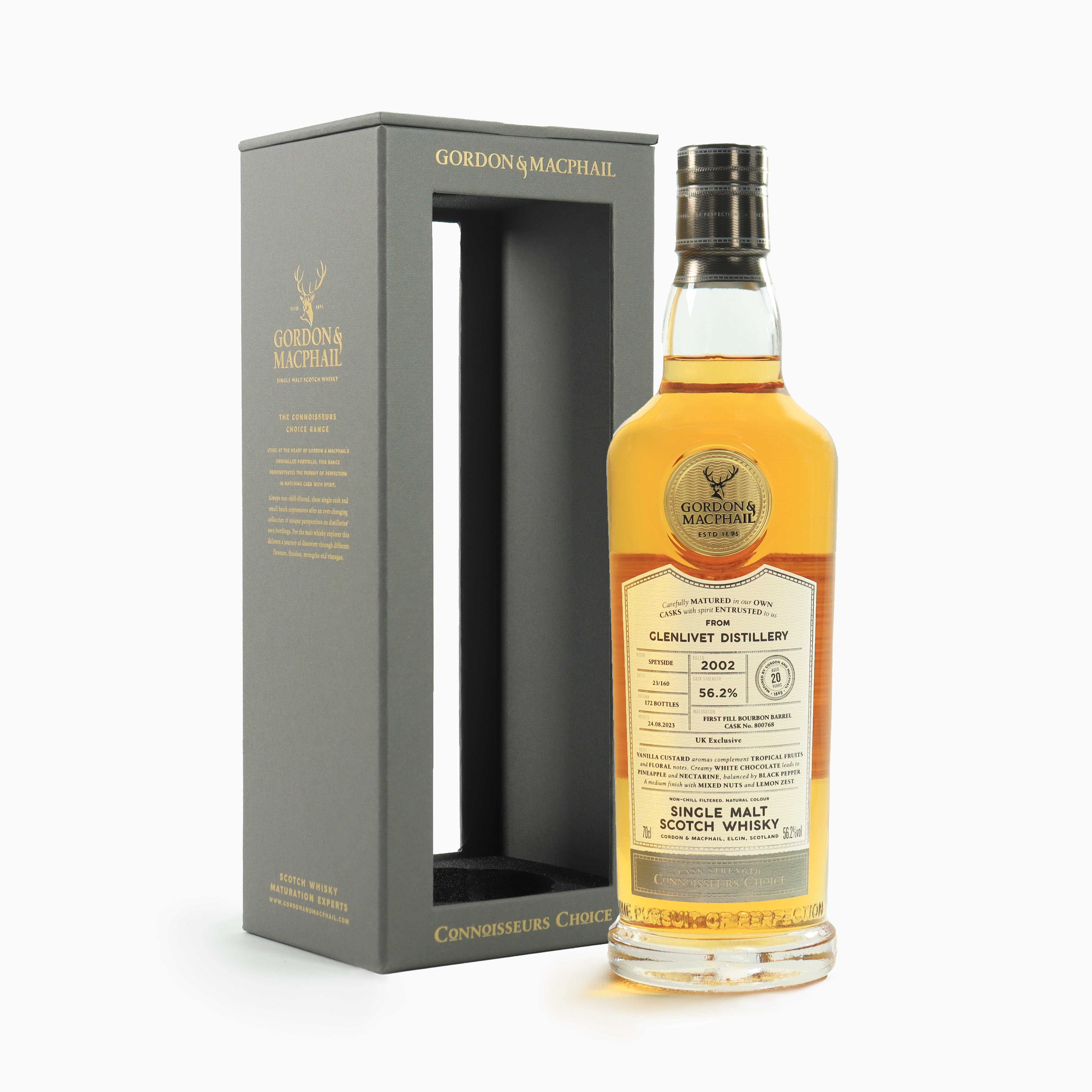 Glenlivet - 20 Year Old (2002) Gordon & MacPhail (Connoisseurs Choice)