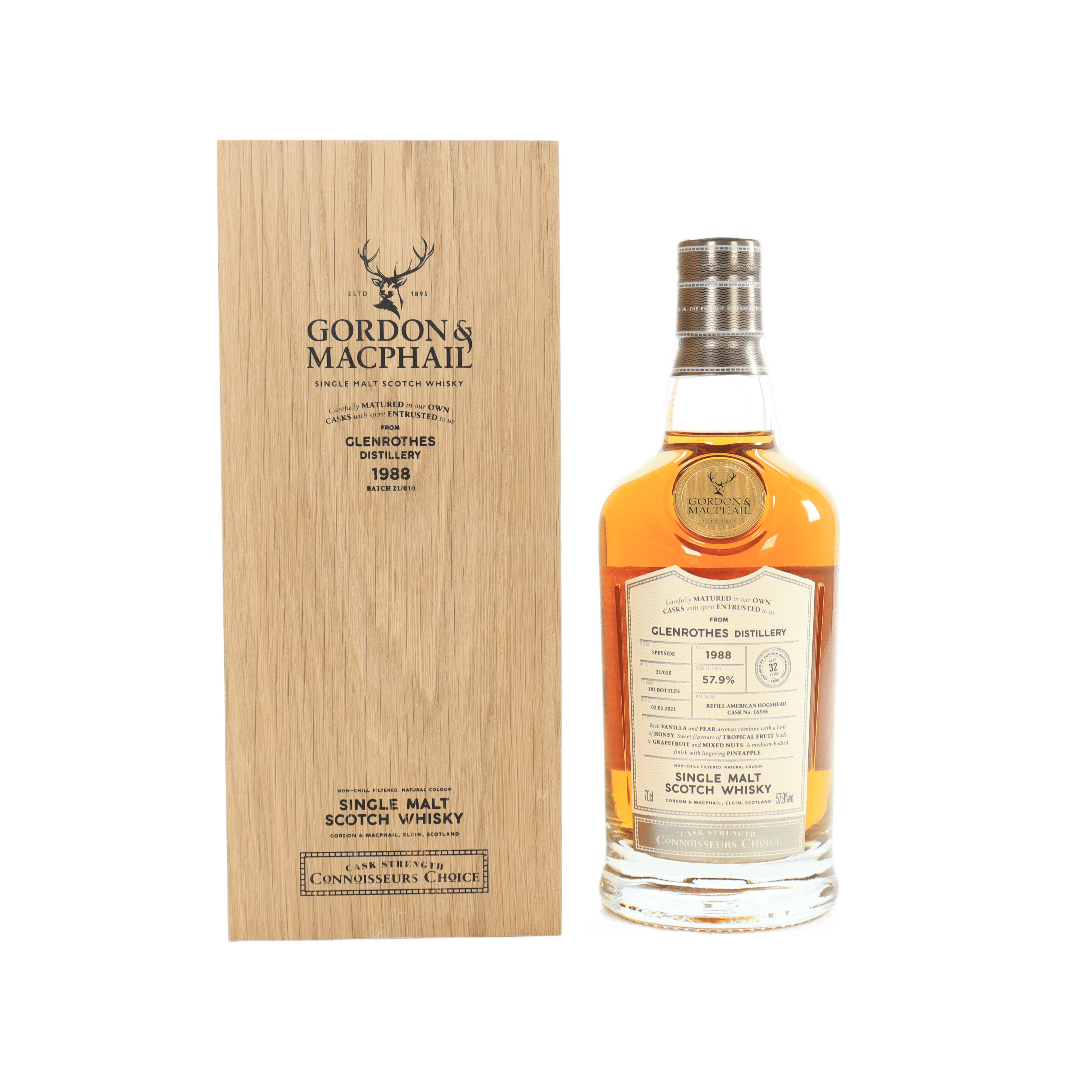 Glenrothes - 32 Year Old (1988) Gordon & MacPhail (Connoisseurs Choice)