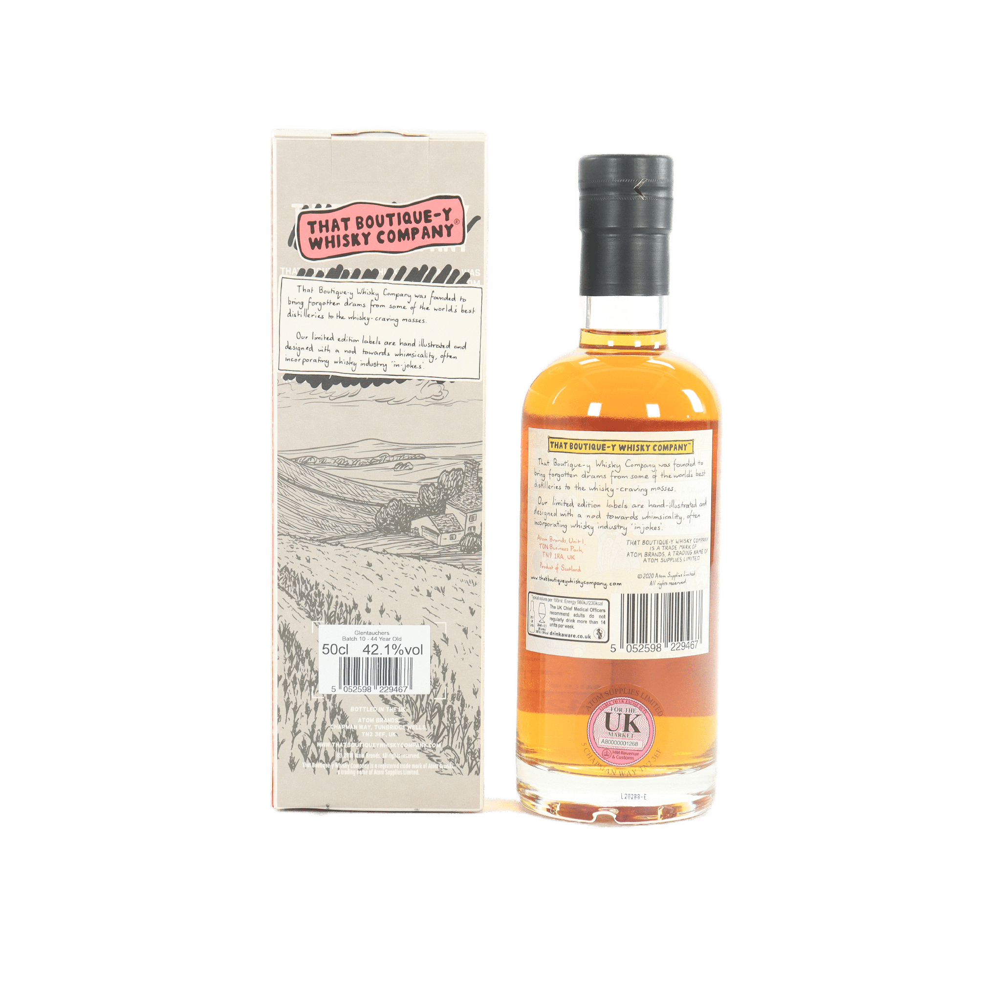 Glentauchers - 44 Year Old (That Boutique y Whisky Company) Batch 10