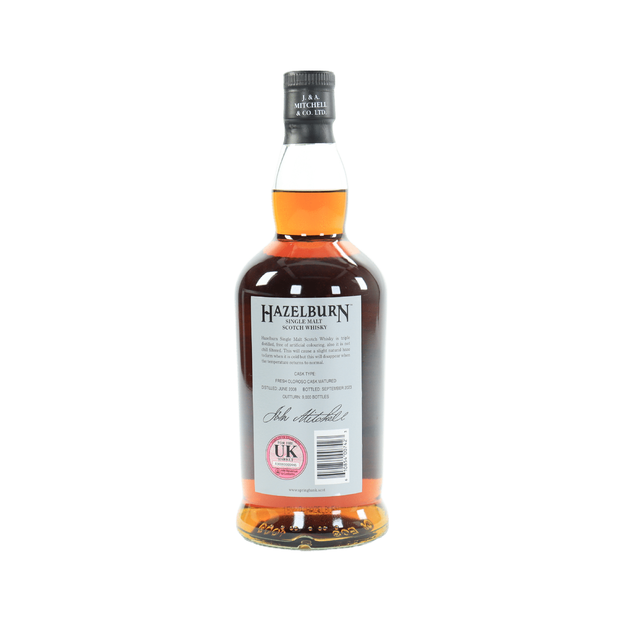 Hazelburn – 15 Year Old (2023) Oloroso Sherry