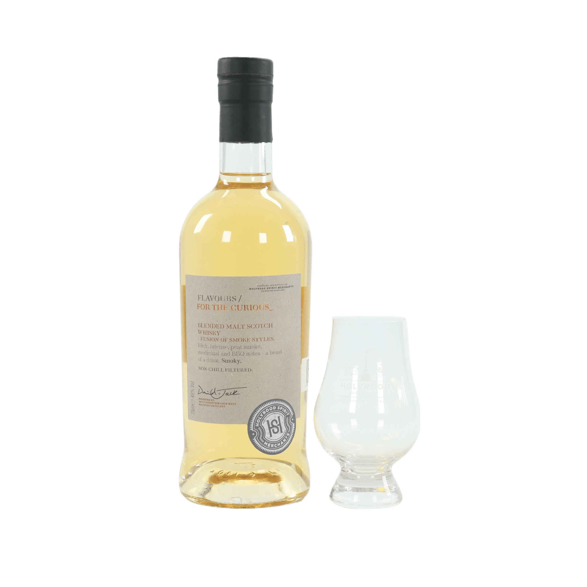 Holyrood - Smoky (Blended Malt) (+ Free Glass)