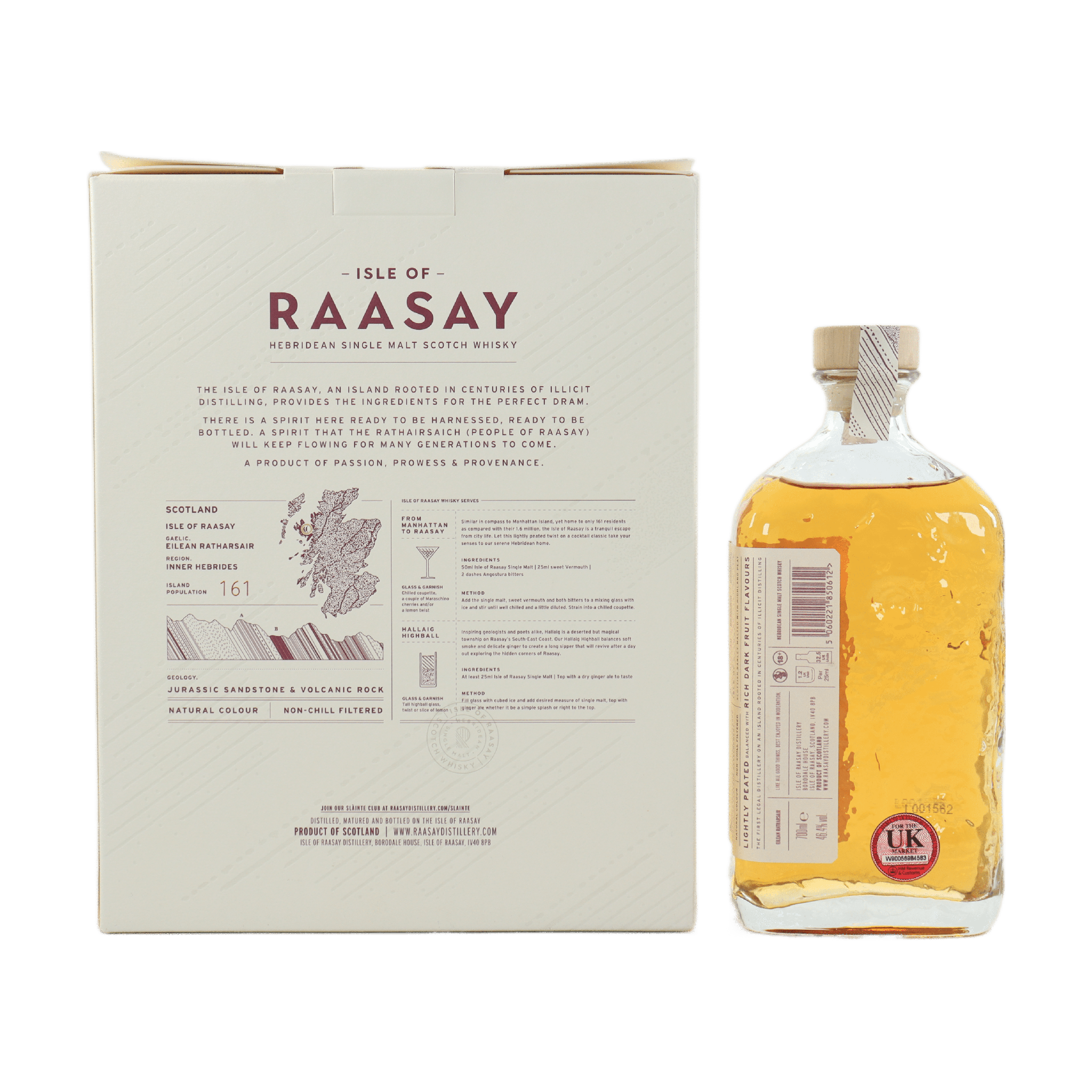 Isle of Raasay - Signature Single Malt Gift Set