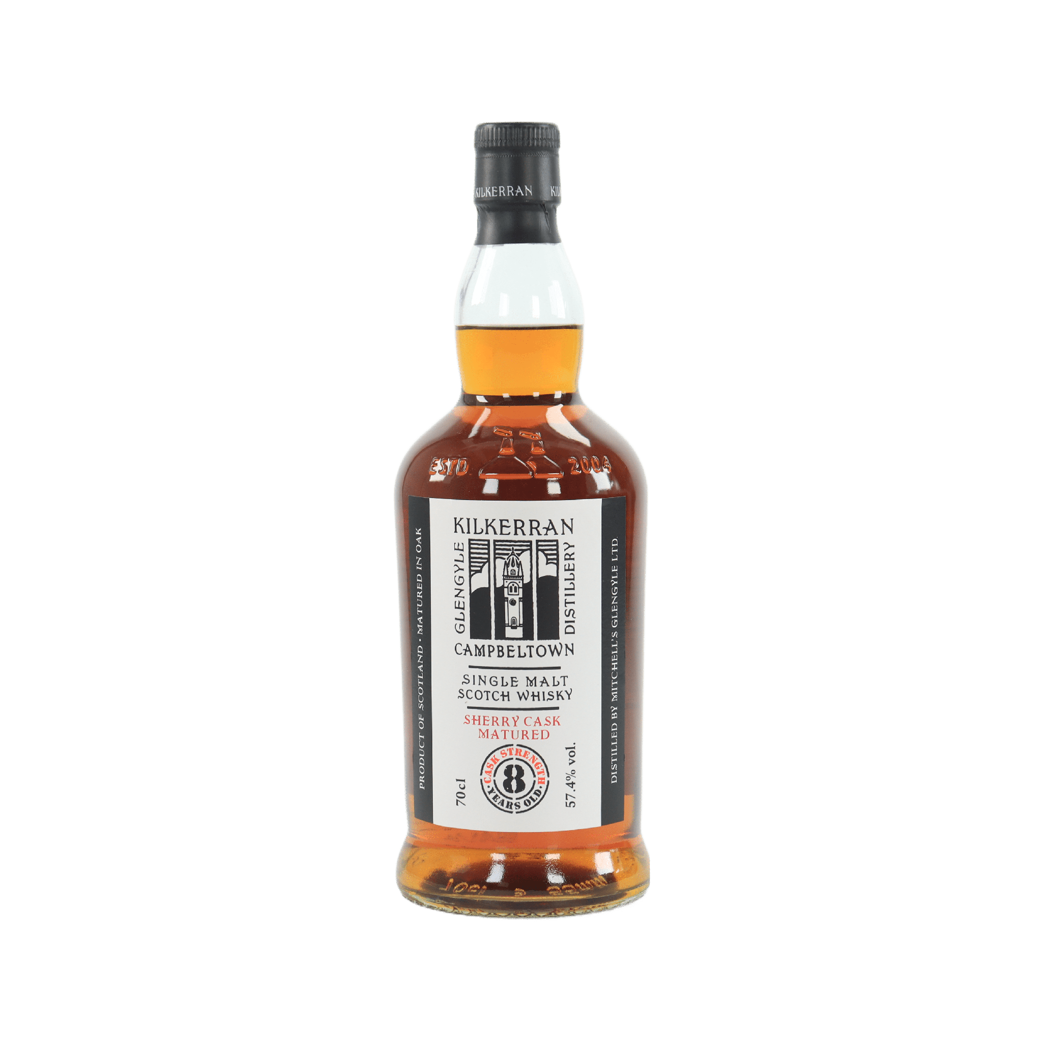 Kilkerran - 8 Year Old (Cask Strength) Sherry Cask Matured (2024)