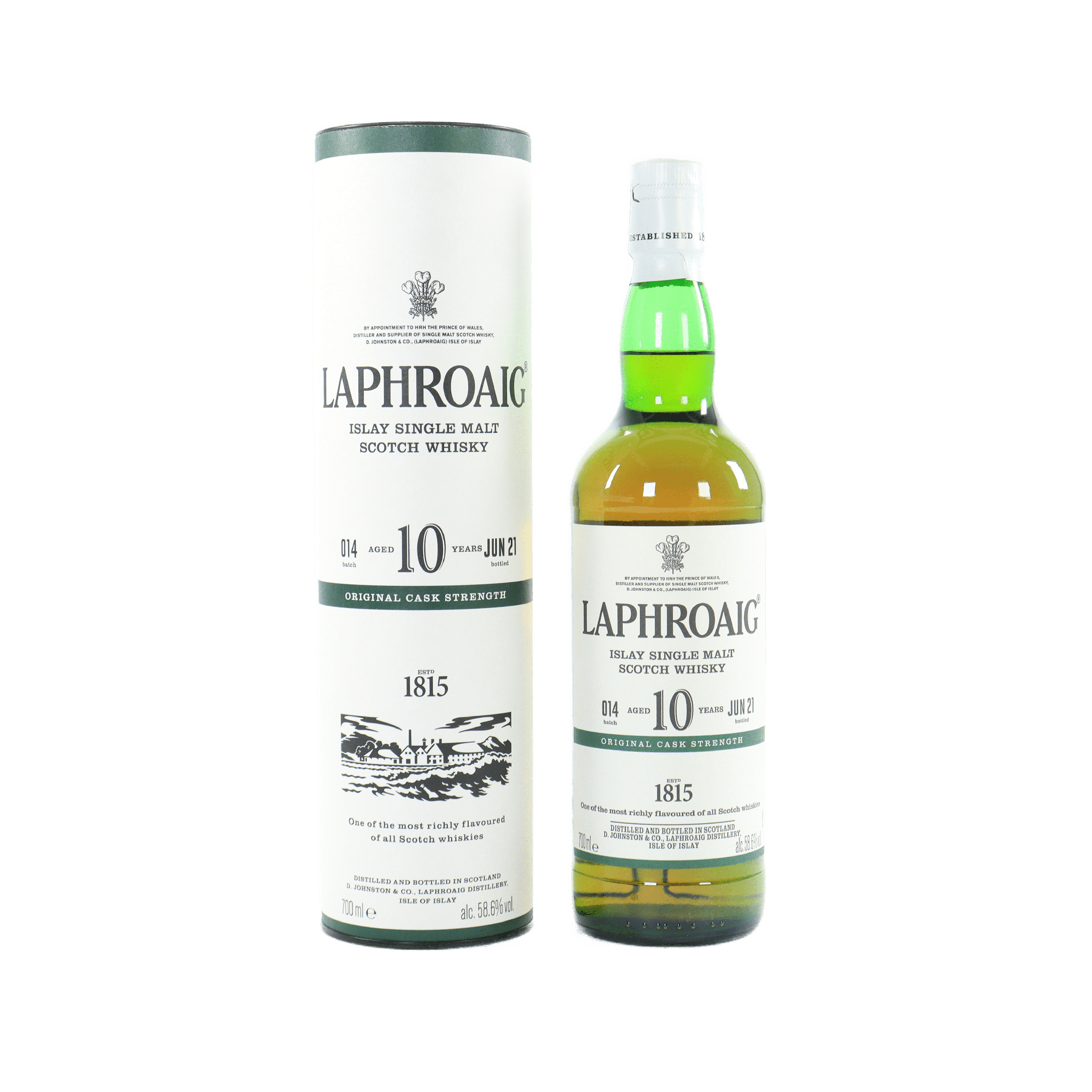 Laphroaig - 10 Year Old Cask Strength (Batch #014)