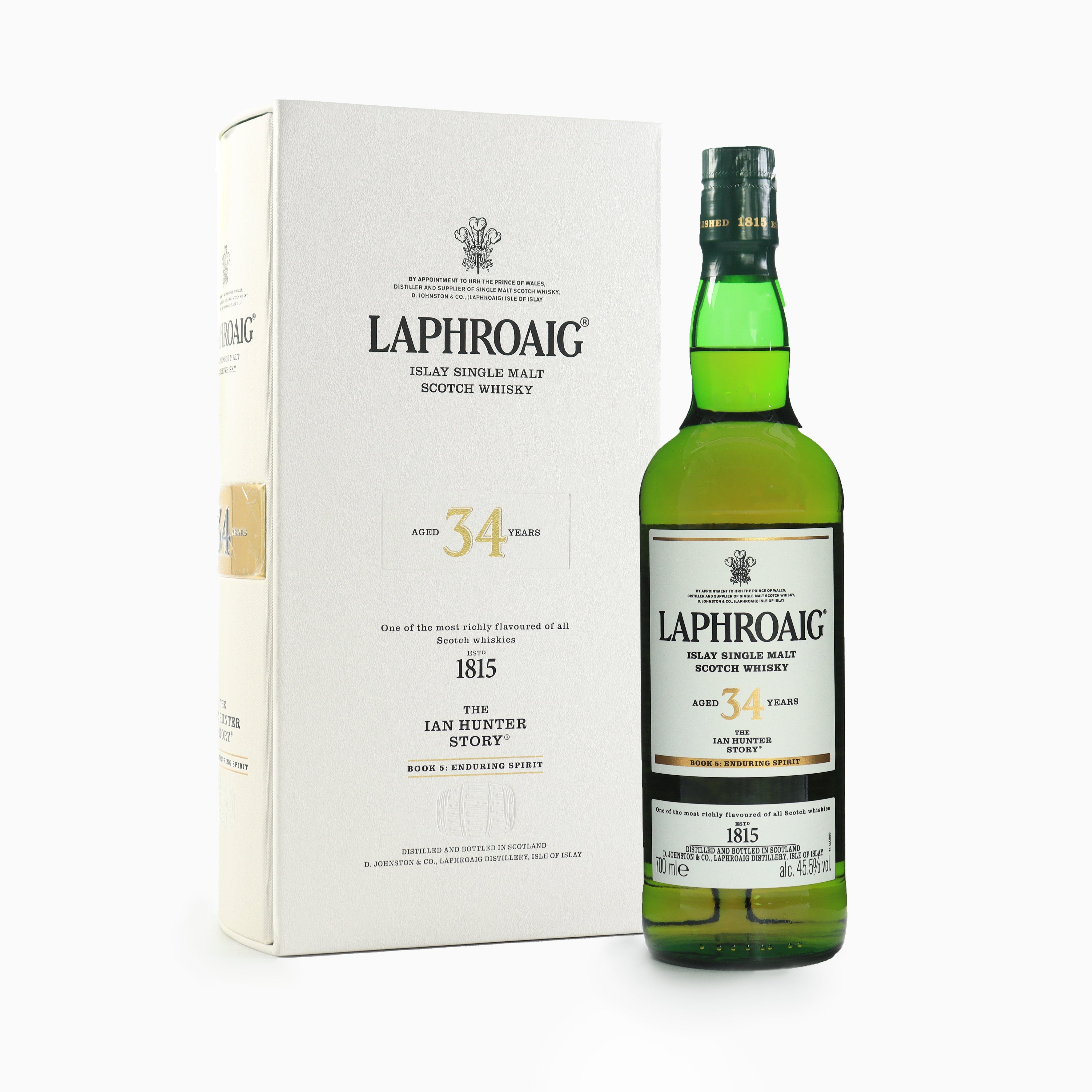 Laphroaig - 34 Year Old (Ian Hunter Book 5) Enduring Spirit