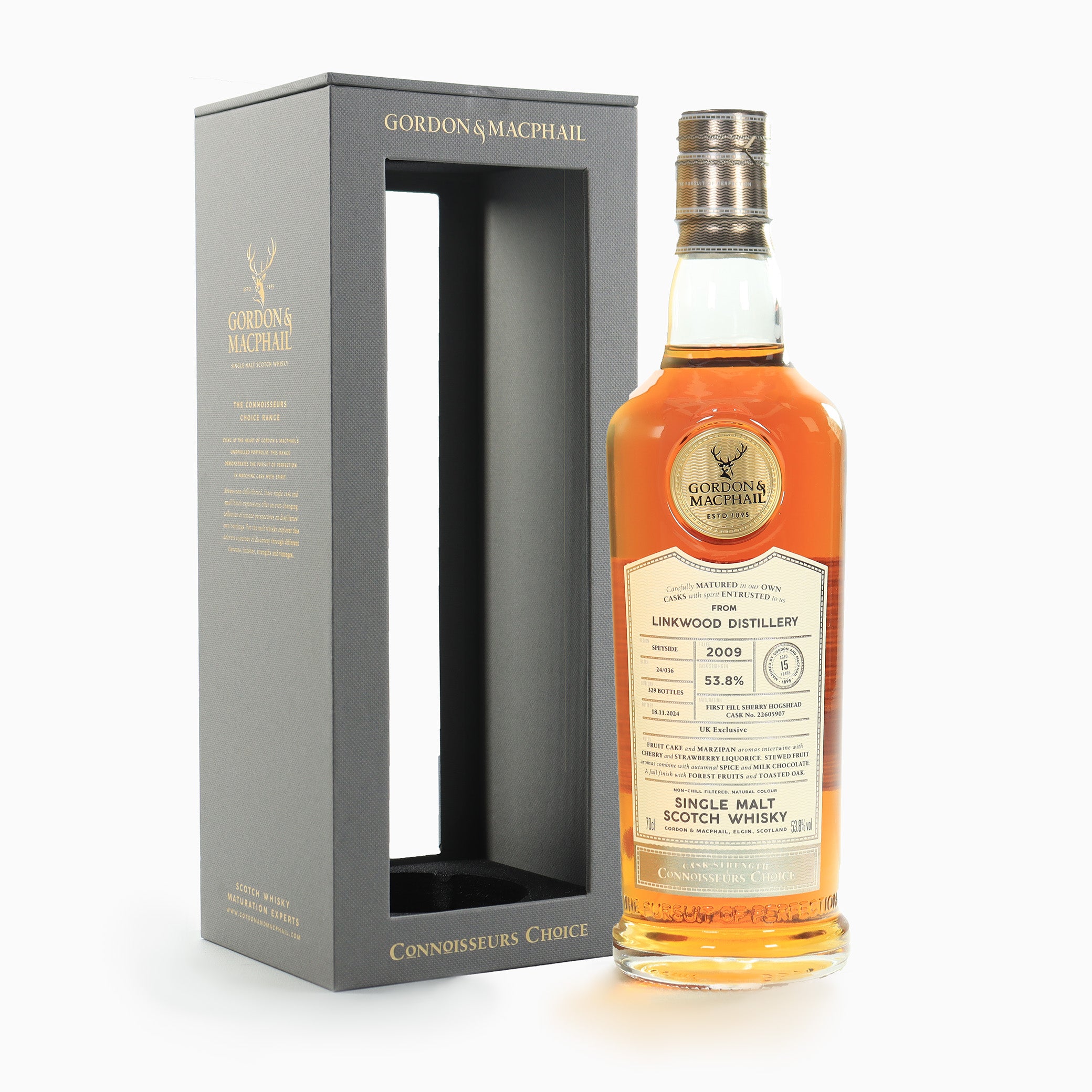 Linkwood - 15 Year Old (2009) Gordon & MacPhail (Connoisseurs Choice)